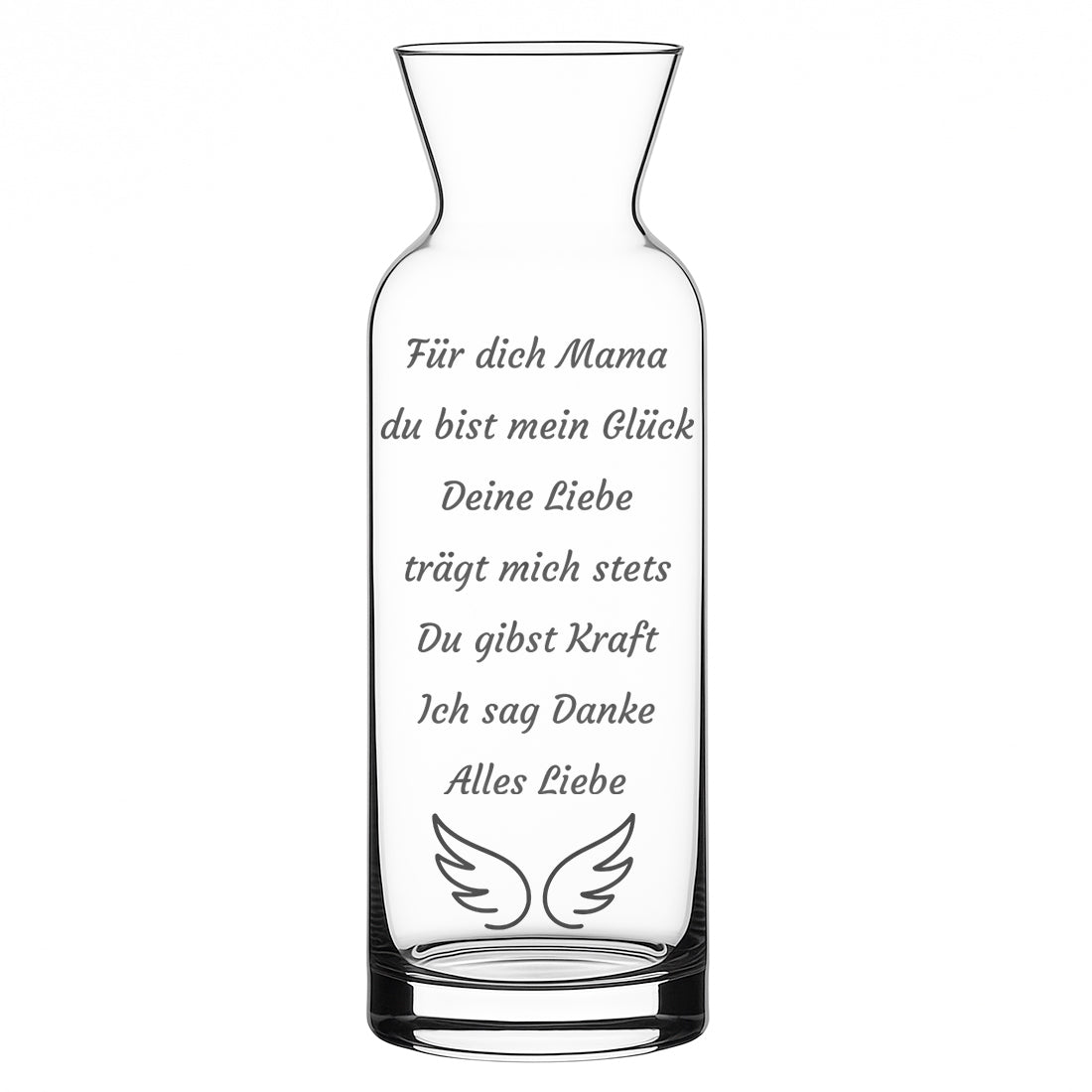 Personalisierte Vase mit Gravur – Dein Unikat mit Wunschtext & Motiv