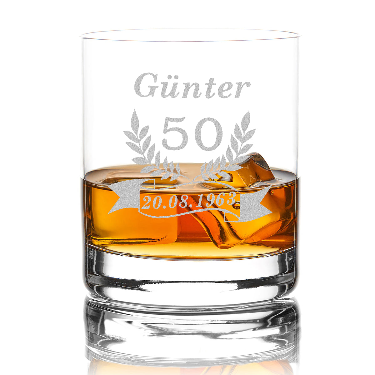 Whisky Tumbler 350 ml mit Gravur personalisiert
