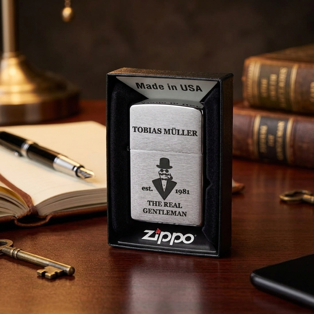 Zippo® Feuerzeug mit Gravur personalisiert