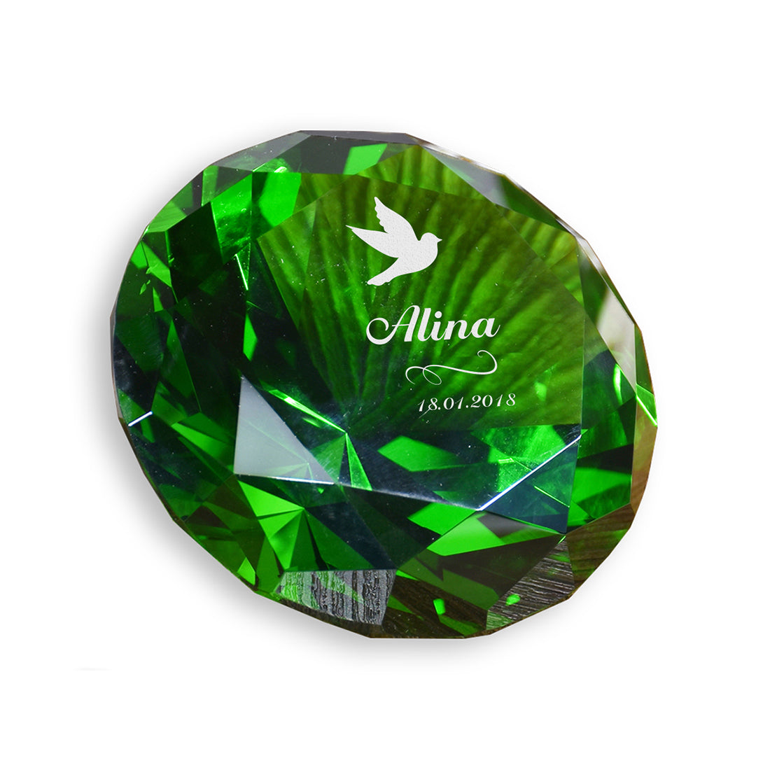 Diamant Farbe grün Taube