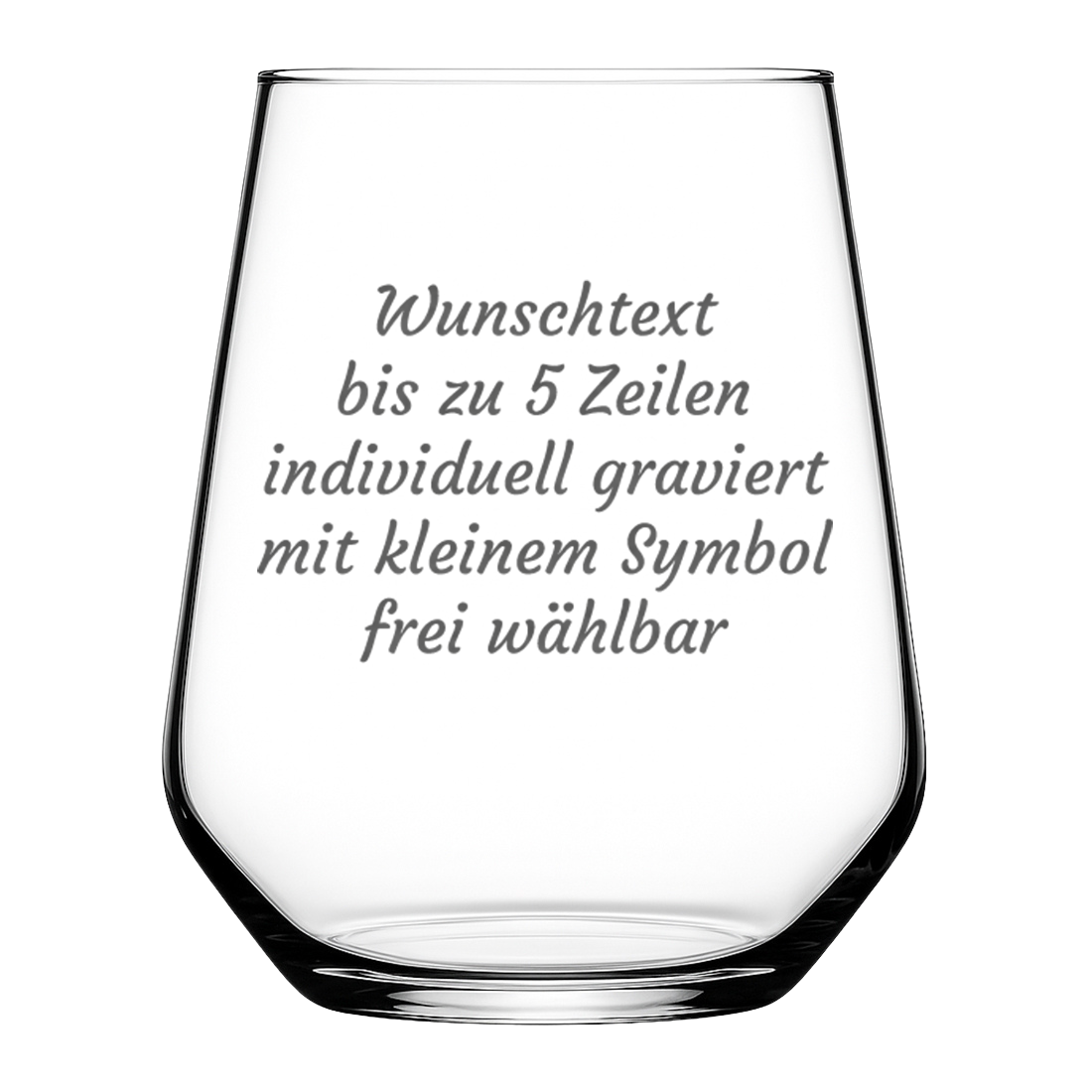 Wasserglas-Symbol-ohne