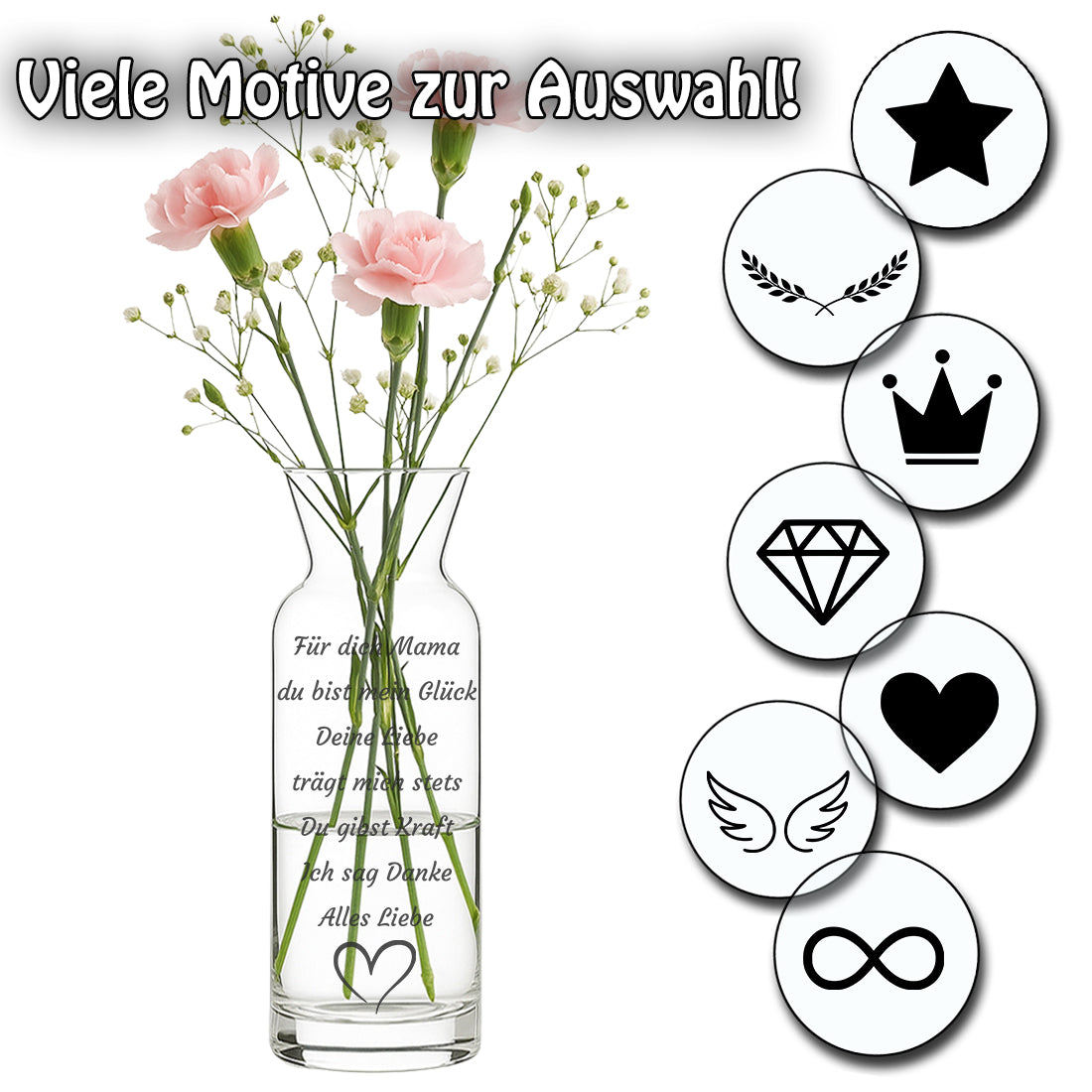 Vase_Symbol_7 Motive zur Auswahl