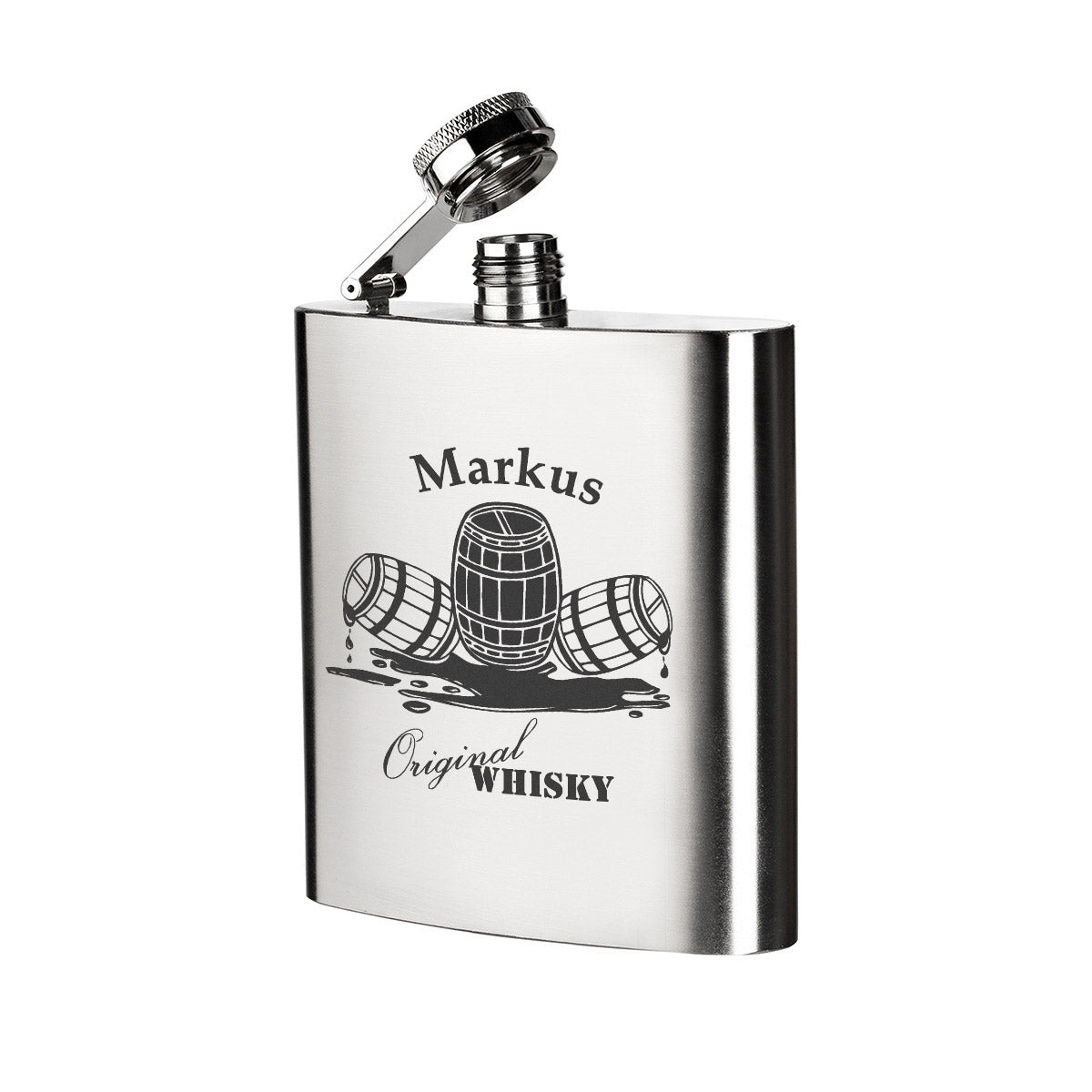 Flachmann mit Gravur personalisiert