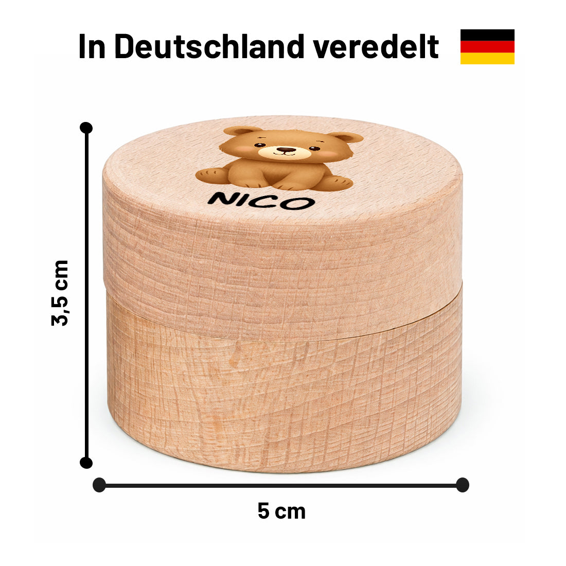 Tiere-Produktgröße-Zahndose