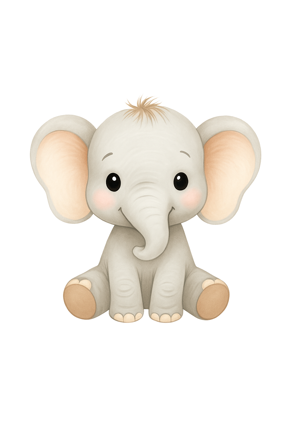 Zahndose Elefant