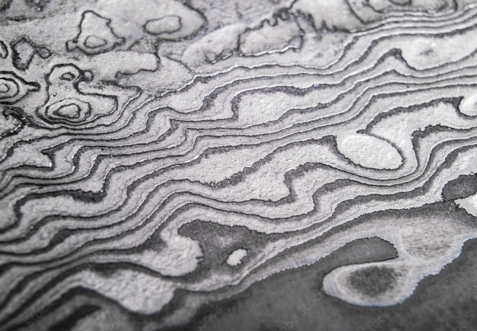 Personalisiertes Damast-Kochmesser - Japanische Schmiedekunst mit Gravur