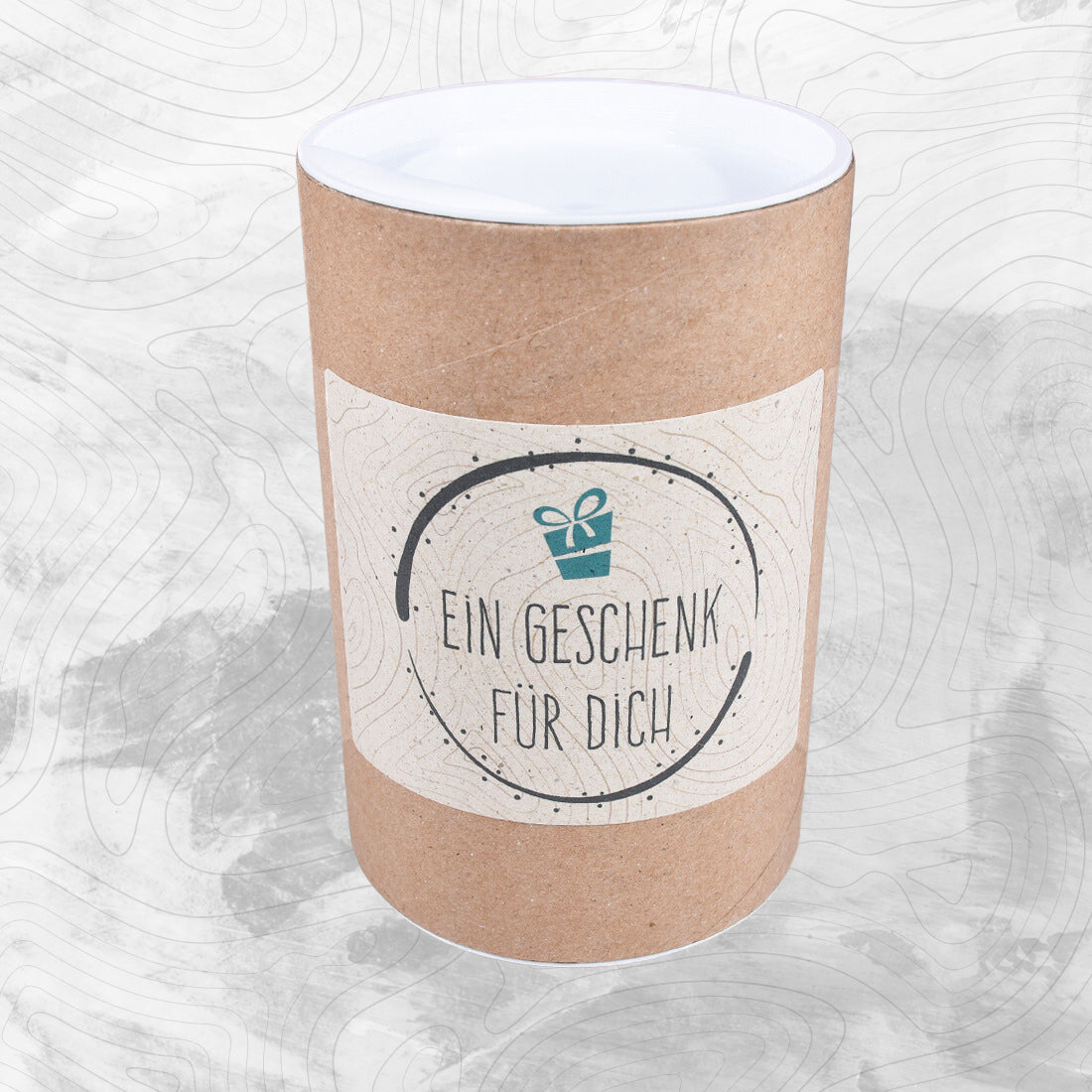 Geschenkhülse Geschenkverpackung Natur 9x14cm
