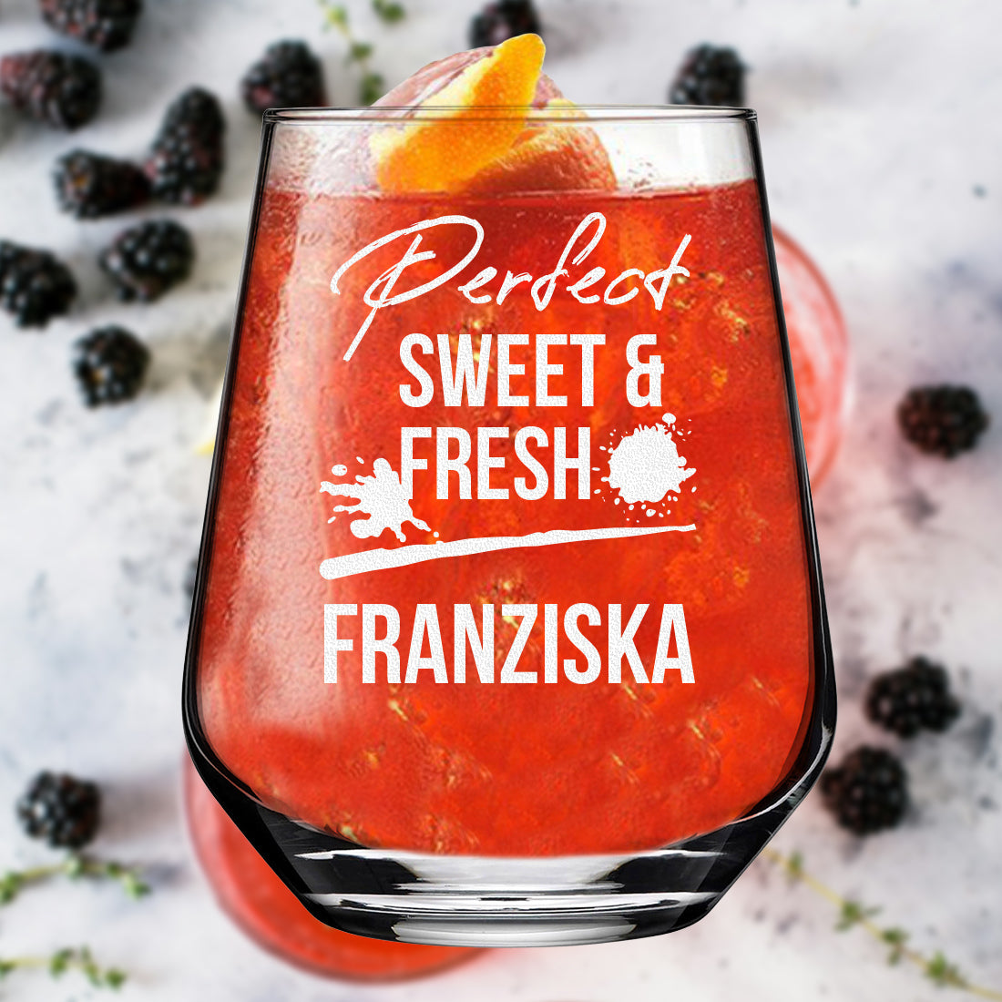 Aperitif Glas 425 ml personalisiert mit personalisierter Gravur