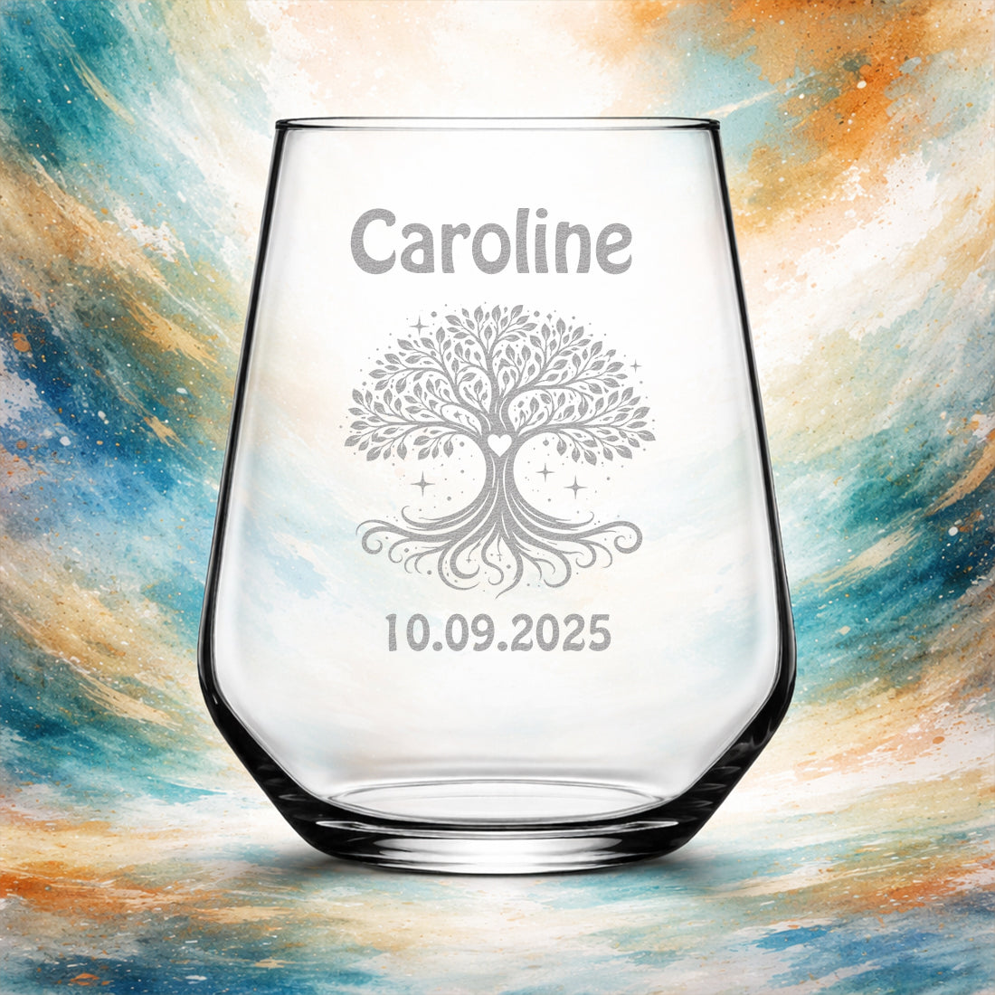 Personalisiertes Teelicht zur Konfirmation & Kommunion mit Gravur