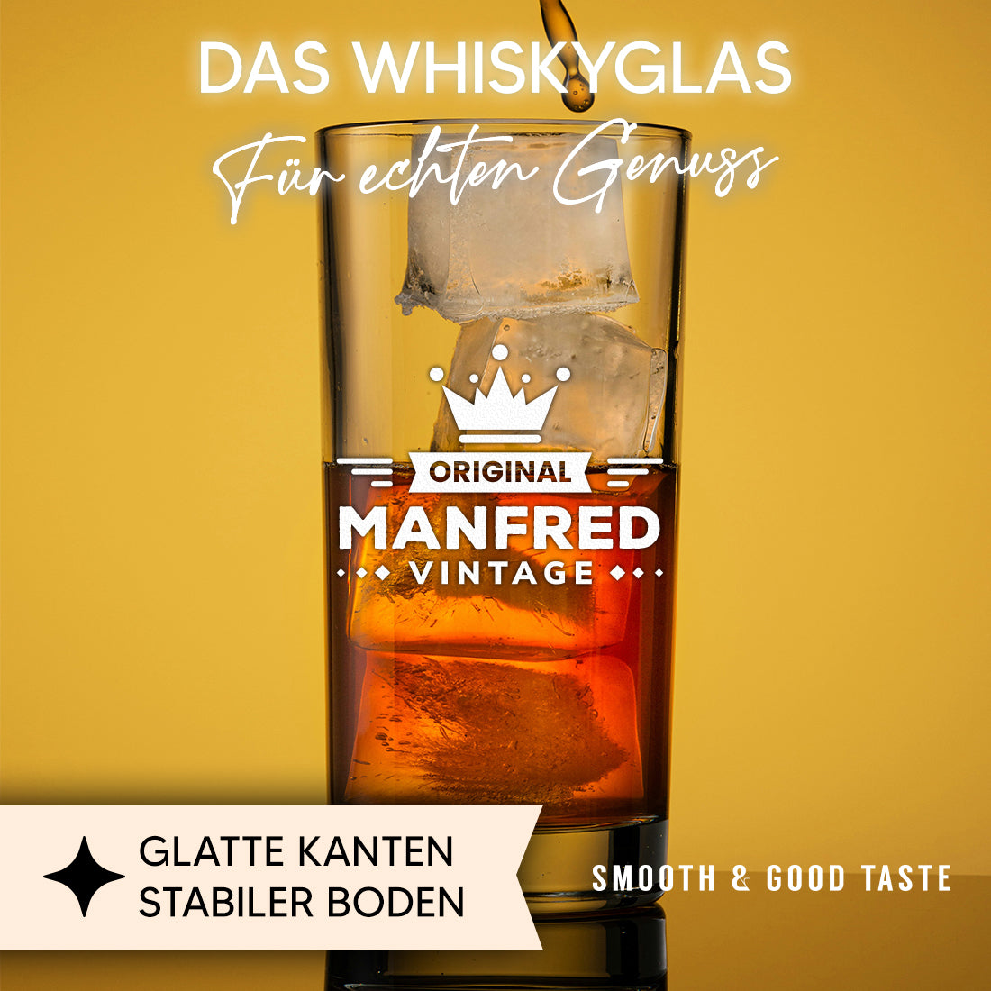 Trinkglas 485 ml für Cocktails & Drinks mit personalisierter Gravur