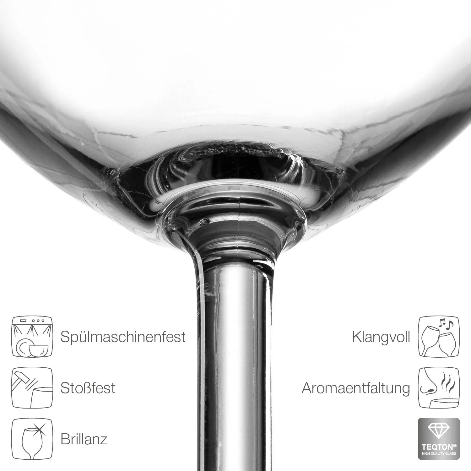 Weinglas 460 ml mit personalisierter Gravur - Bester Papa der Welt