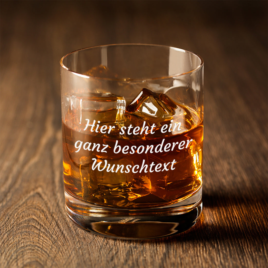 Whisky-Set Skull Dekanter 850 ml & Whiskyglas 320 ml mit Wunschtext