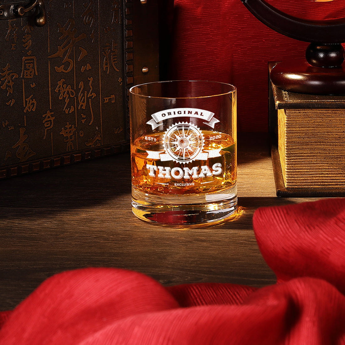 Whiskyglas 320 ml "Original Exklusive" mit Wunschgravur