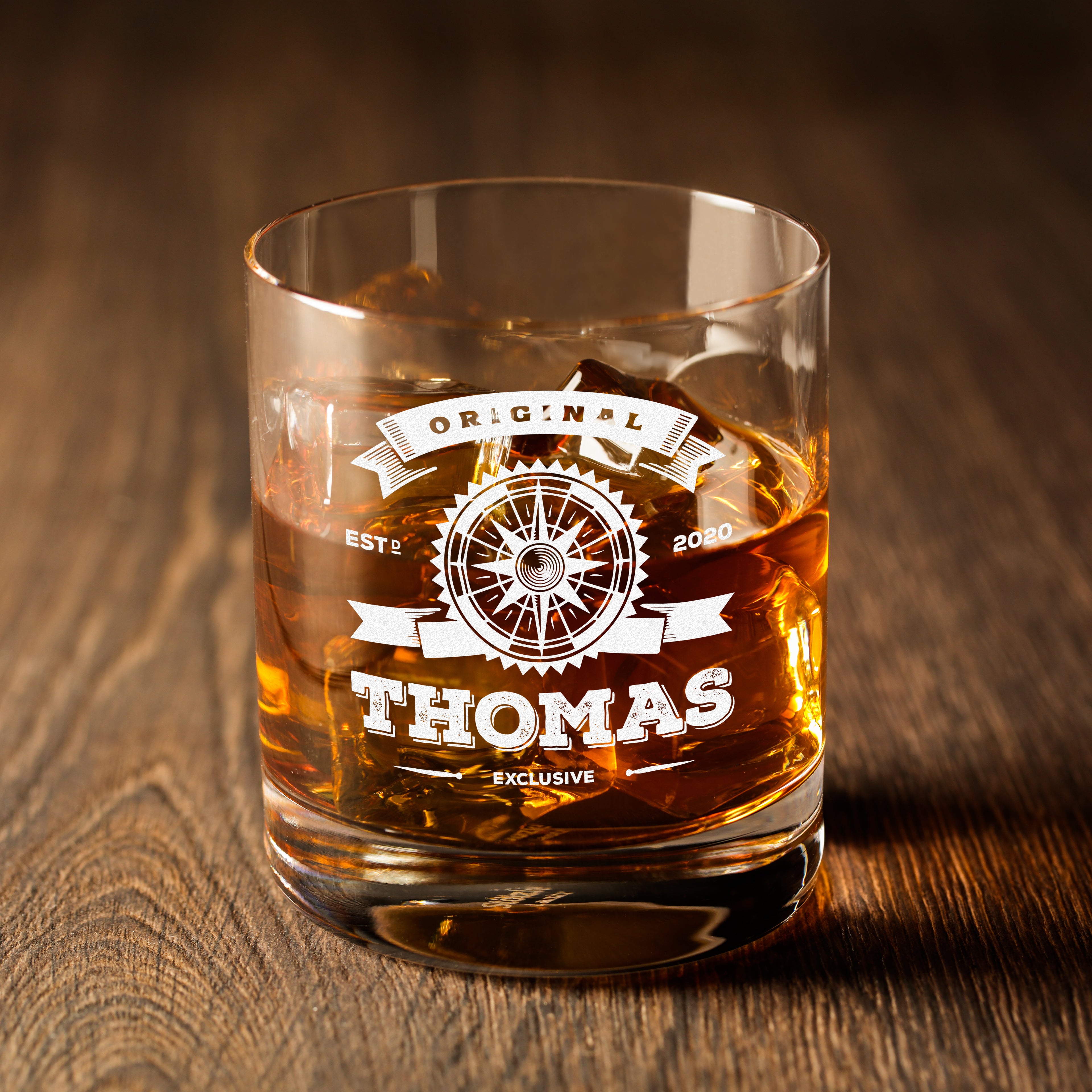 Whiskyglas 320 ml "Original Exklusive" mit Wunschgravur