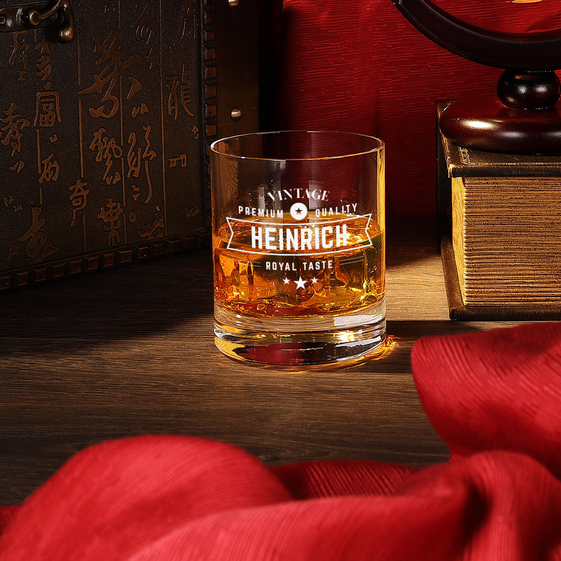 Premium Quality Whiskyglas 320 ml mit personalisierter Gravur