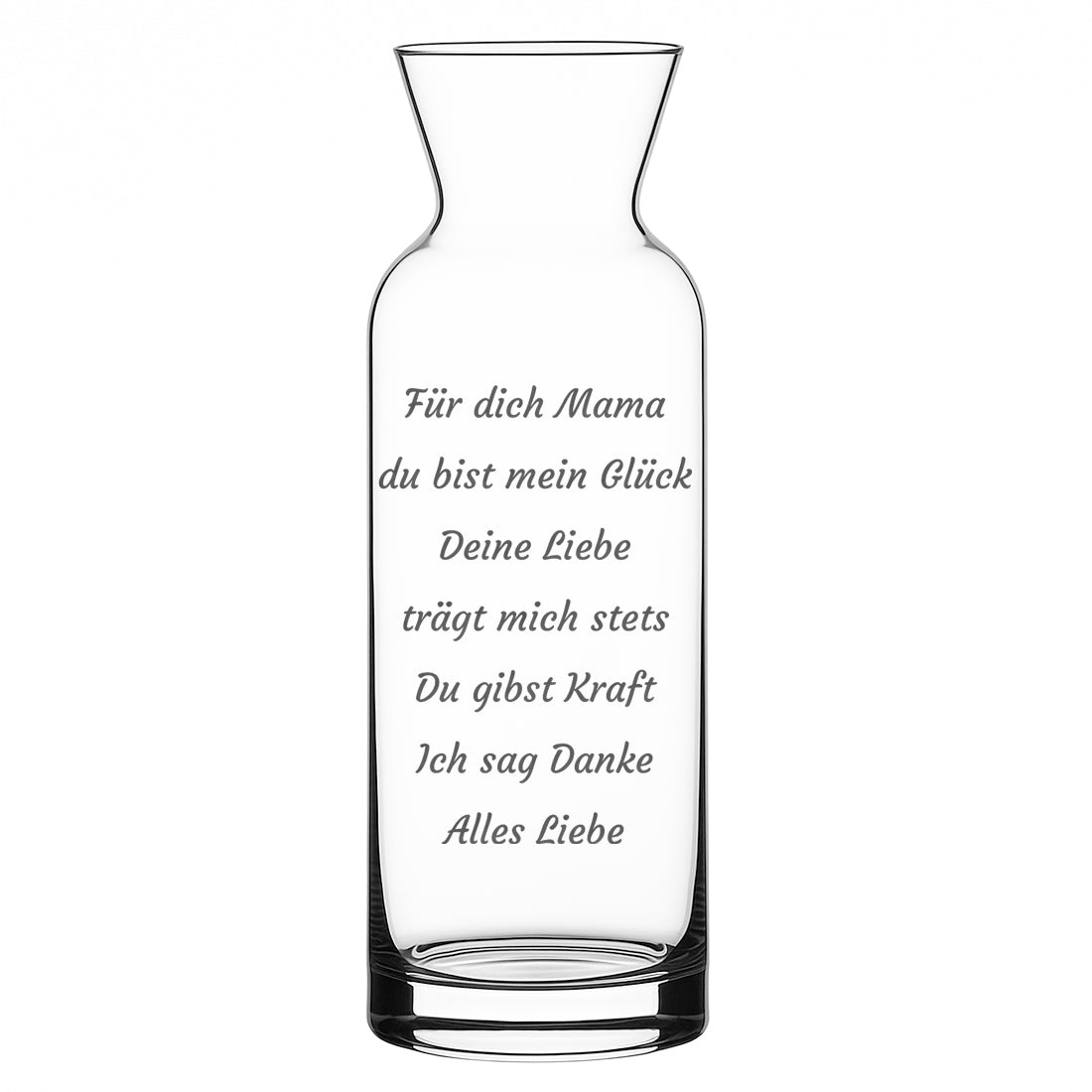 Personalisierte Vase mit Gravur – Dein Unikat mit Wunschtext & Motiv