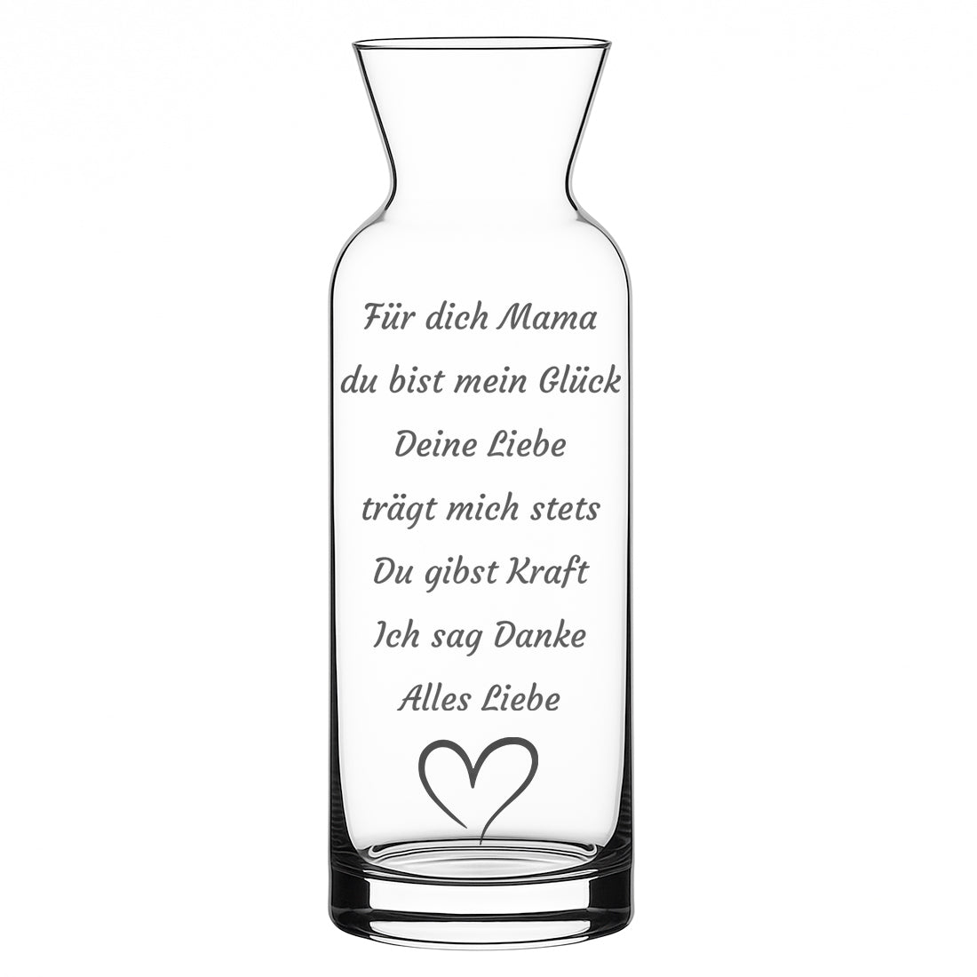 Personalisierte Vase mit Gravur – Dein Unikat mit Wunschtext & Motiv