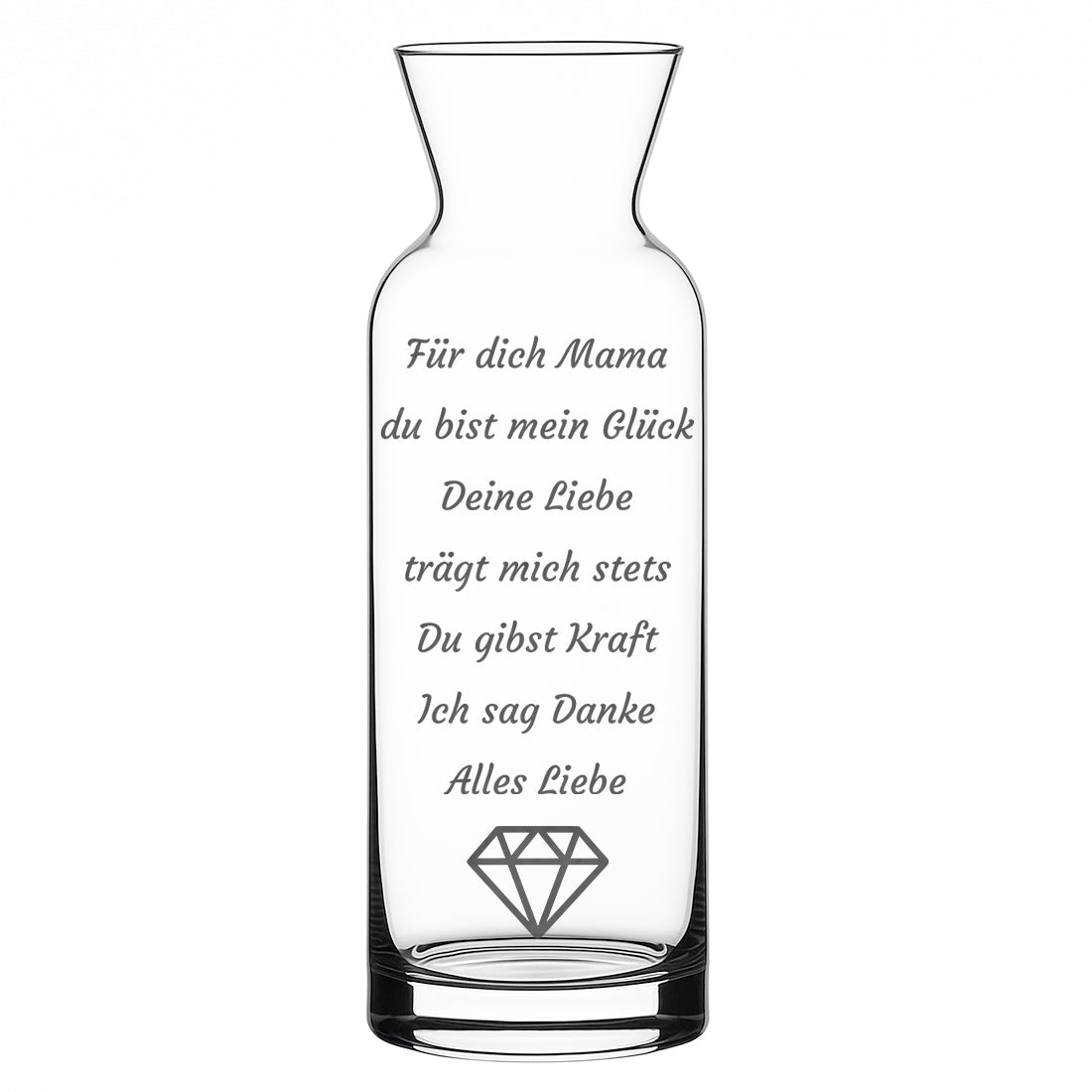 Personalisierte Vase mit Gravur – Dein Unikat mit Wunschtext & Motiv
