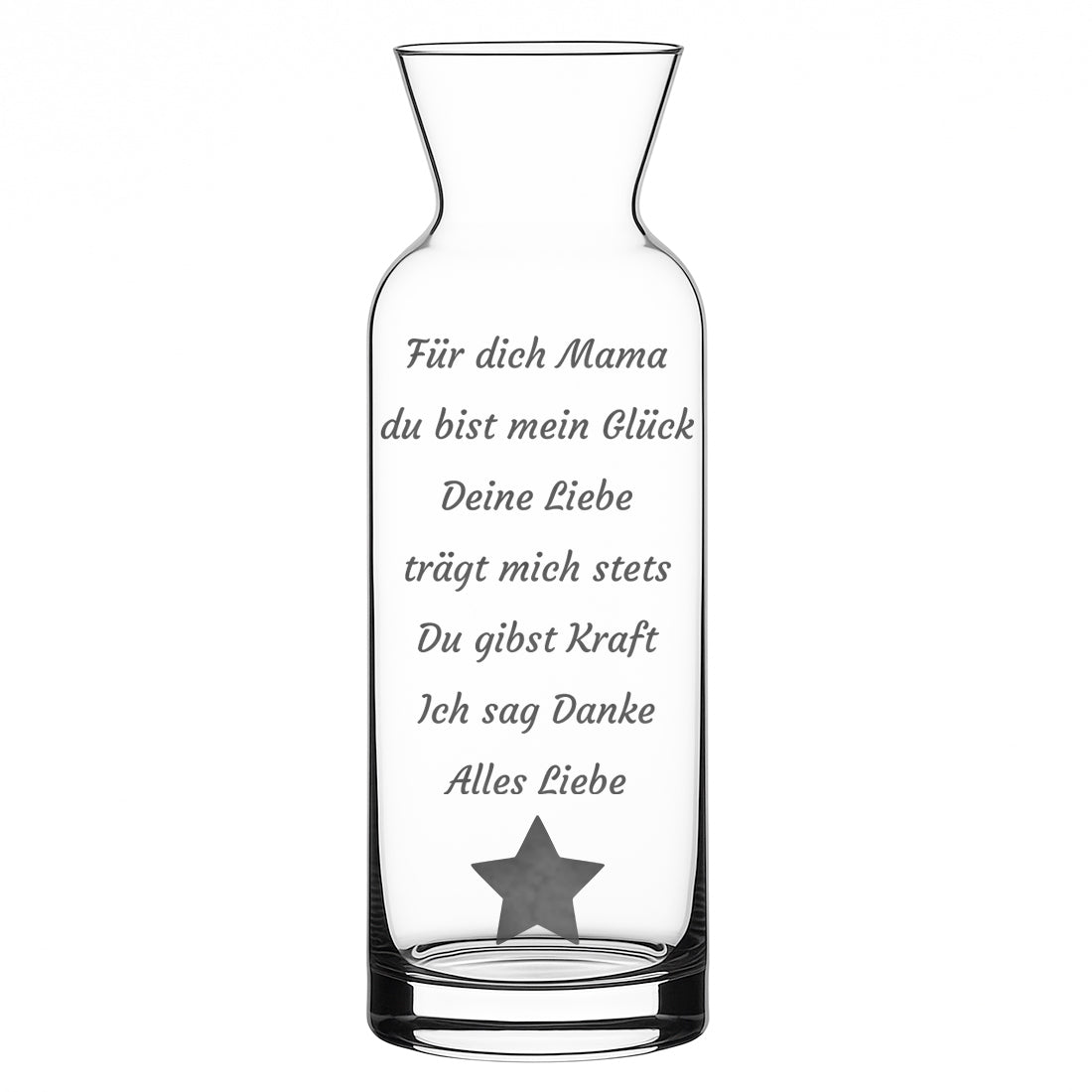 Personalisierte Vase mit Gravur – Dein Unikat mit Wunschtext & Motiv