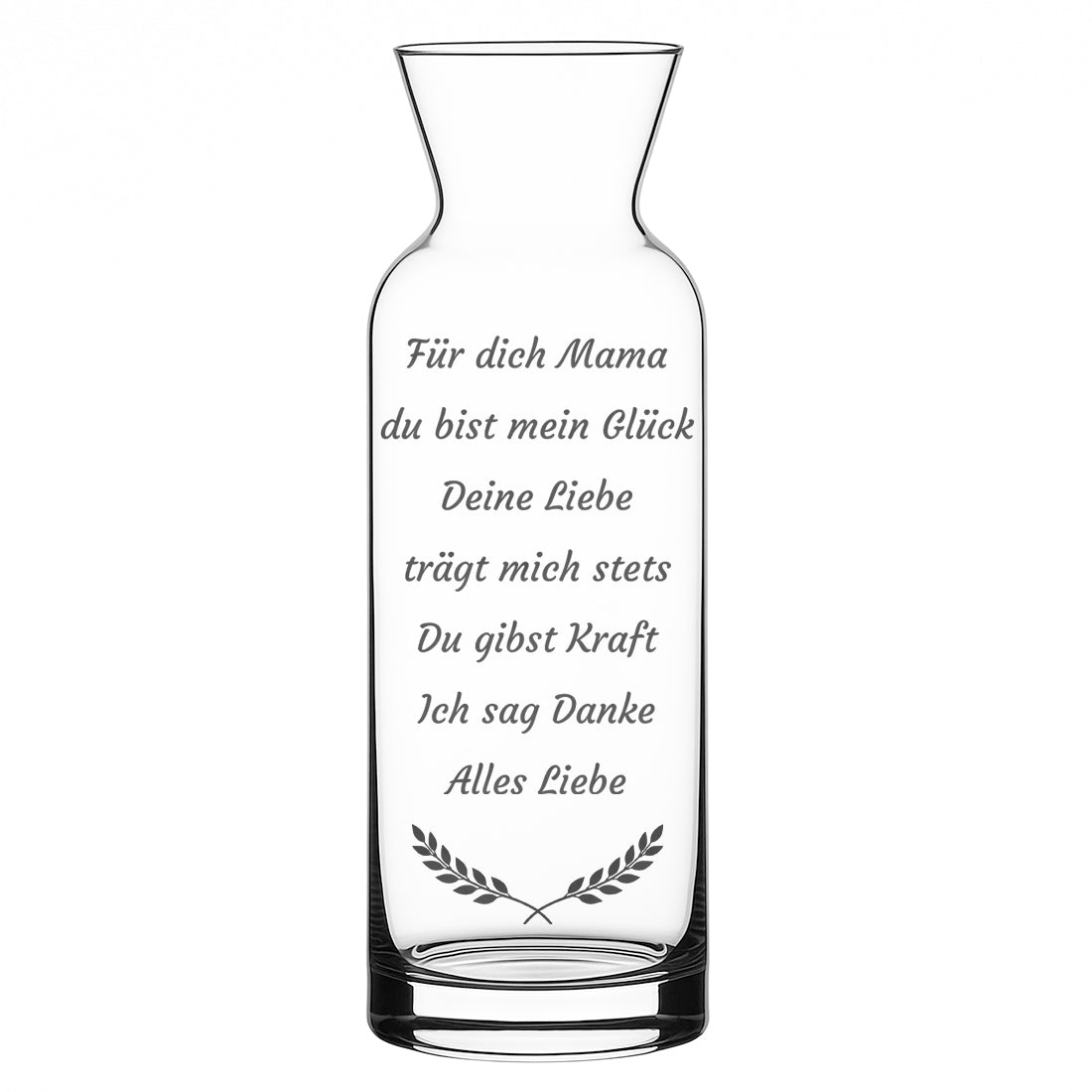 Personalisierte Vase mit Gravur – Dein Unikat mit Wunschtext & Motiv