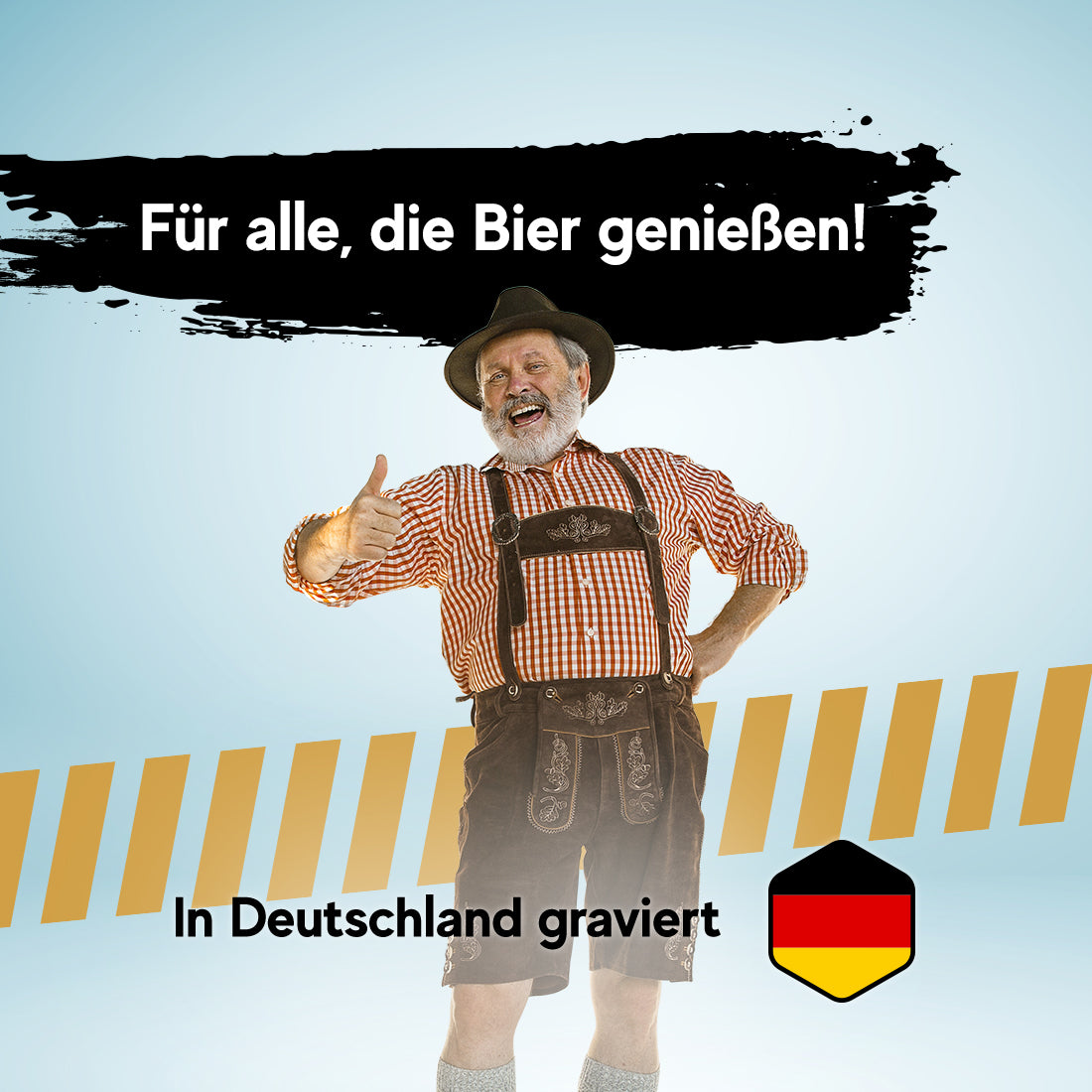 Bierkrug 0,5 Liter mit Gravur "Für den besten Papa der Welt"