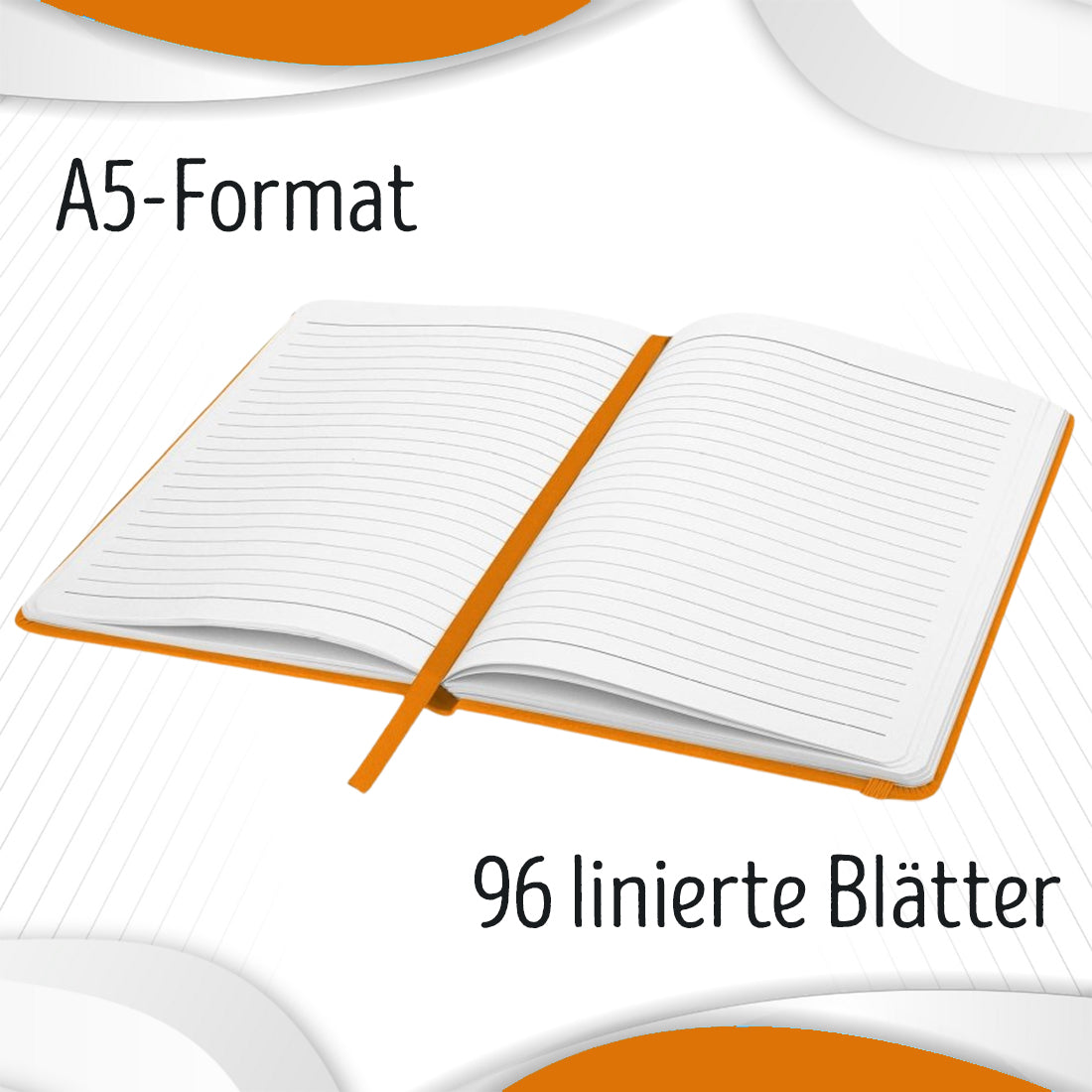 Personalisiertes A5 Notizbuch mit Namen – Individuelles Journal & Tagebuch