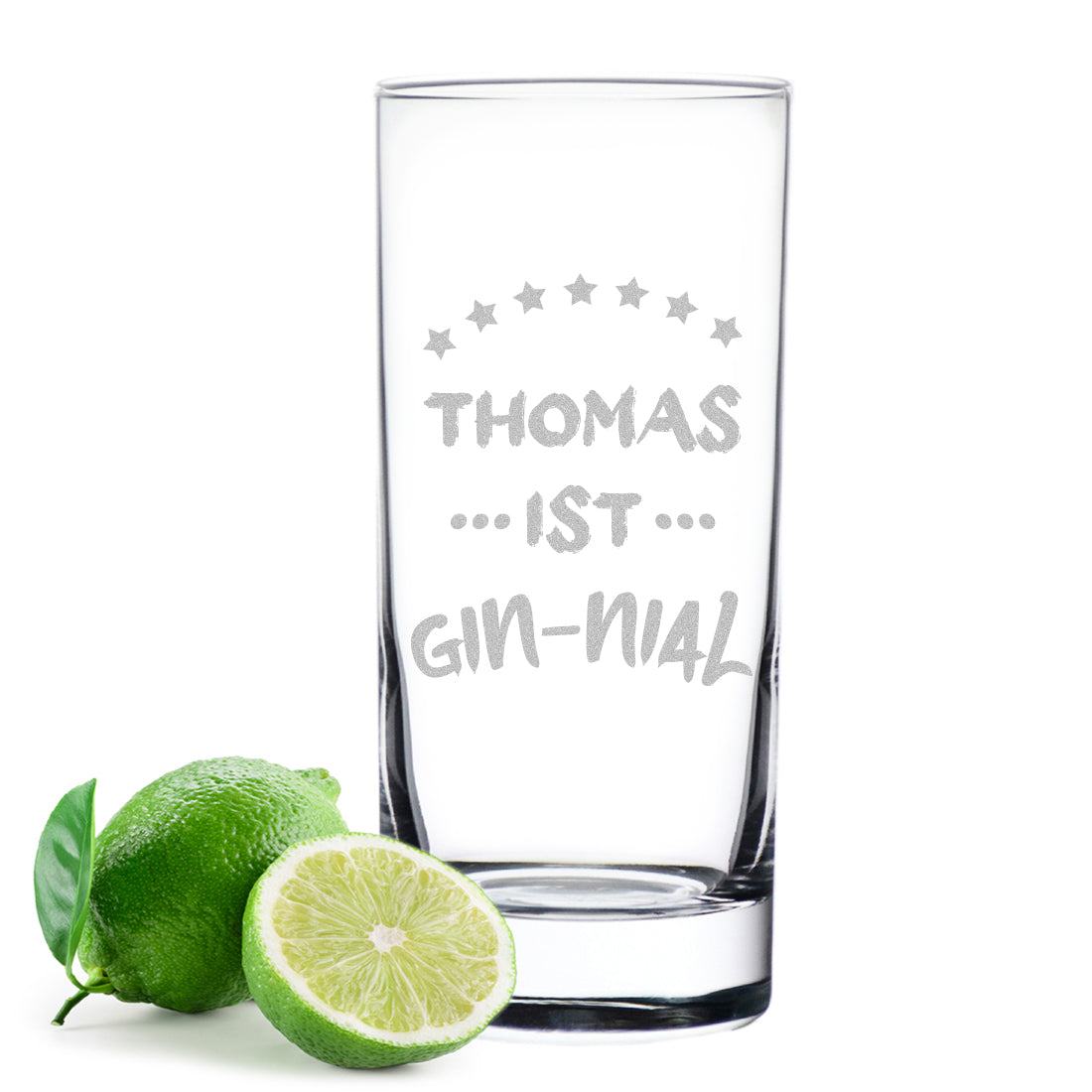 Gin Tonic Longdrinkglas 485 ml mit Gravur