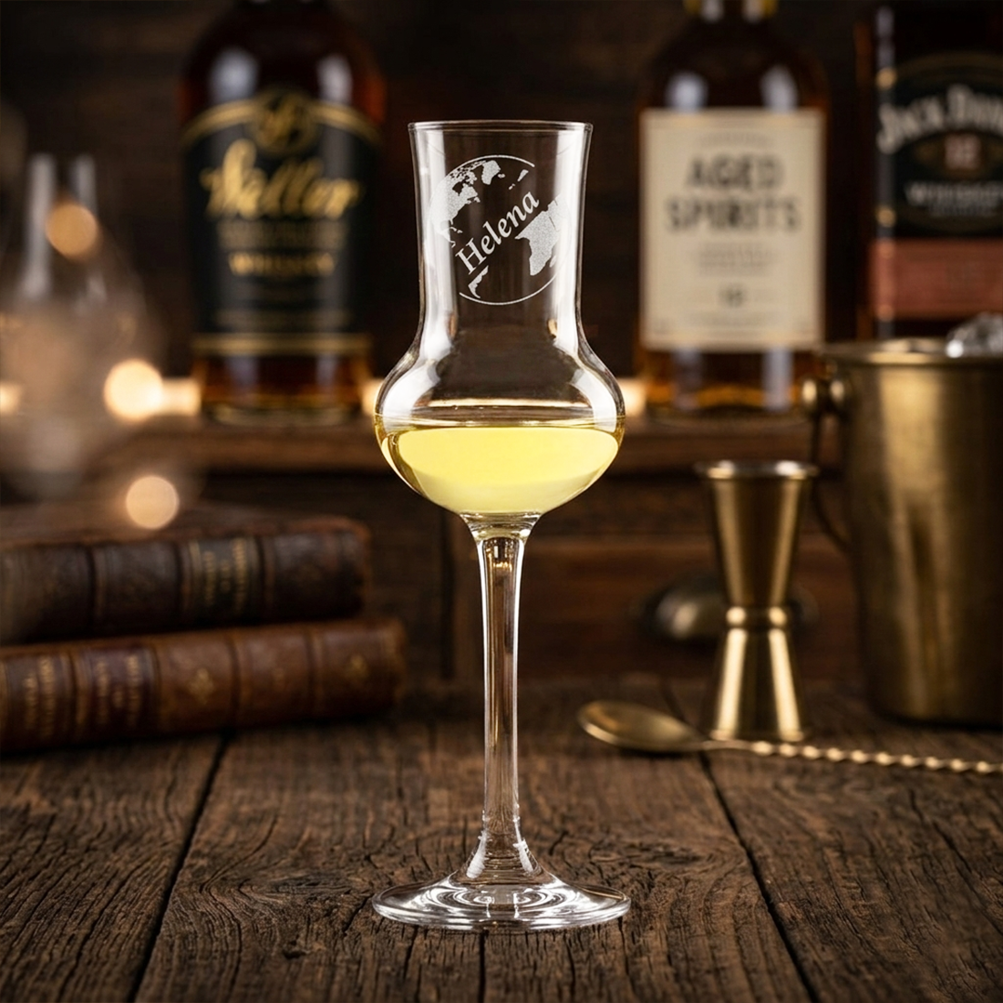 Grappaglas personalisiert Eleganz für feinste Destillate
