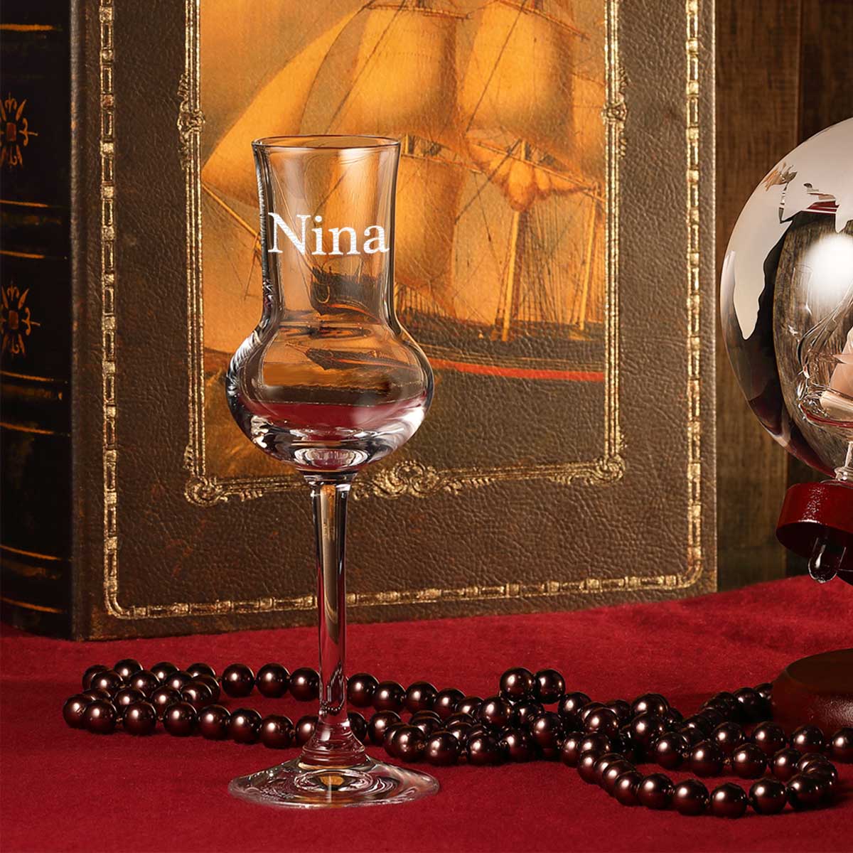 Personalisiertes Grappaglas mit Gravur - 87ml