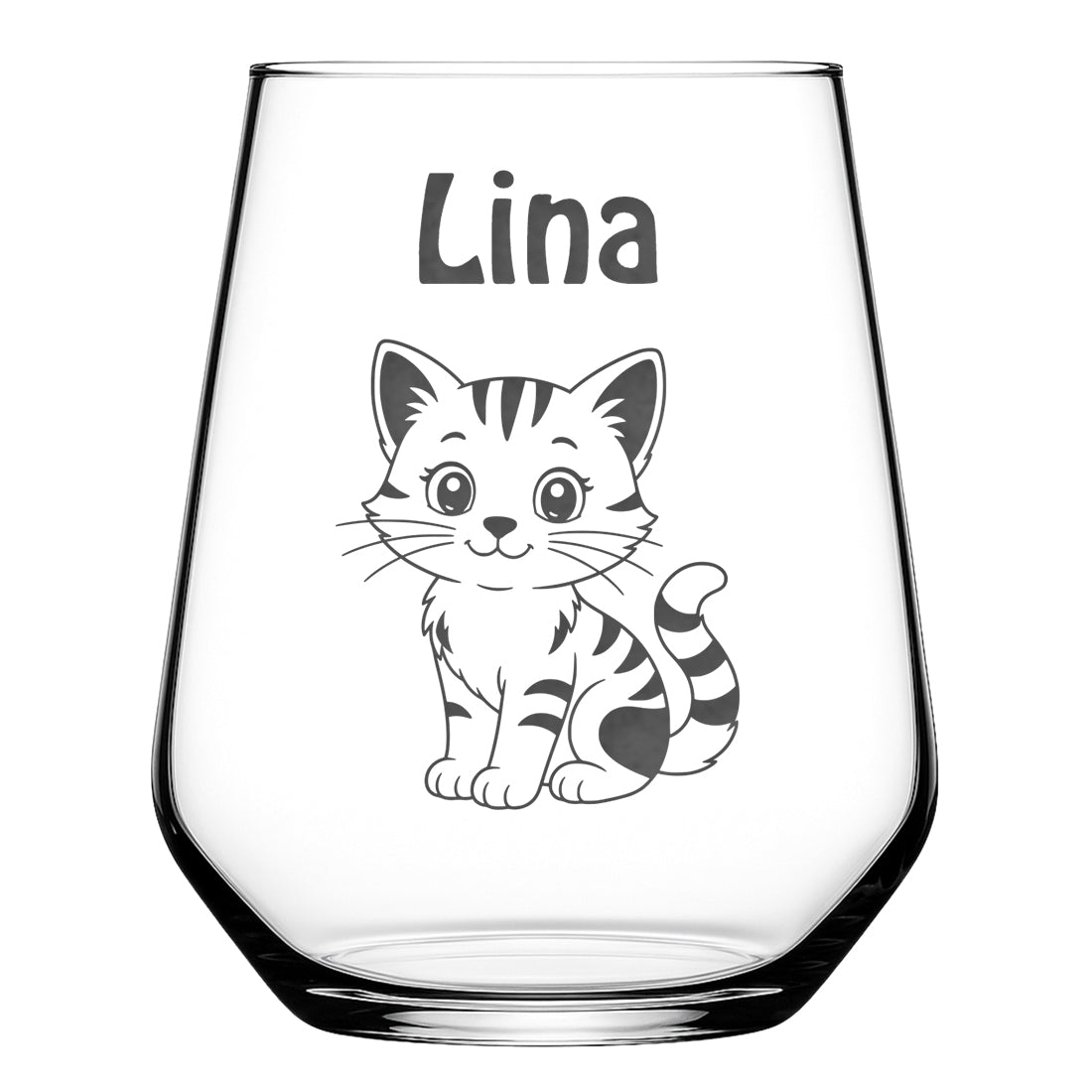 Personalisiertes Kinderglas mit Namen & Wunschmotiv 425 ml