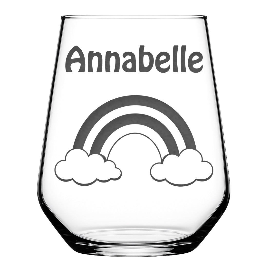 Personalisiertes Kinderglas mit Namen & Wunschmotiv 425 ml