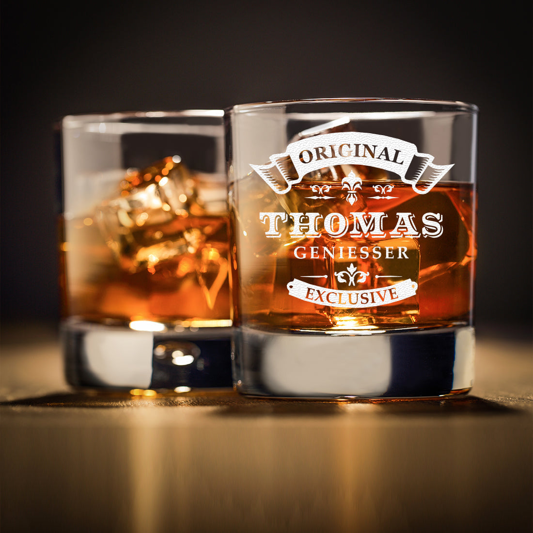 Whiskyglas 320 ml "Original Exklusive" mit Gravur