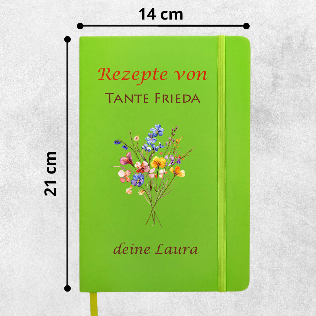 Personalisiertes A5 Notizbuch mit Namen – Individuelles Journal & Tagebuch