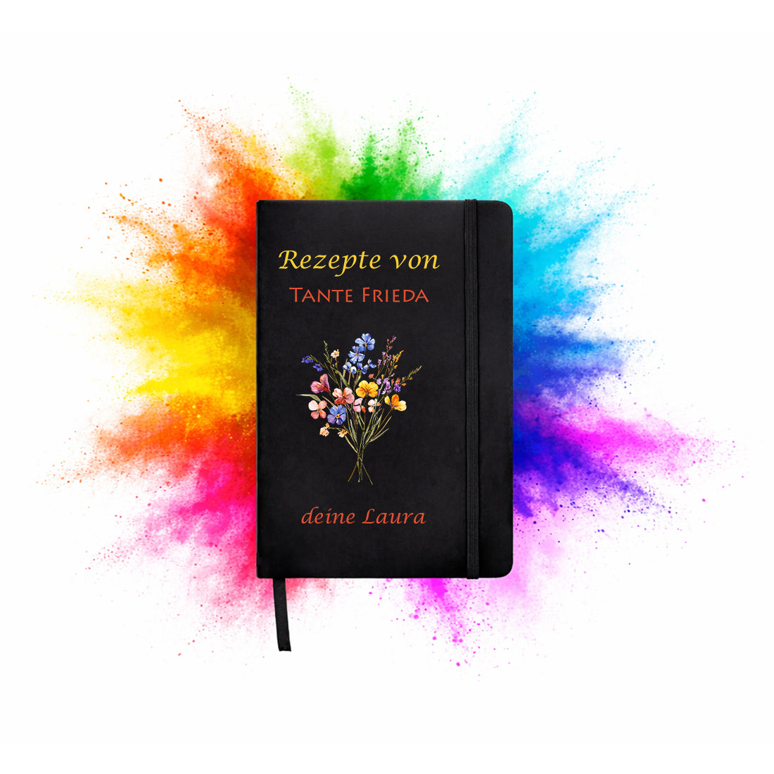 Personalisiertes A5 Notizbuch mit Namen – Individuelles Journal & Tagebuch
