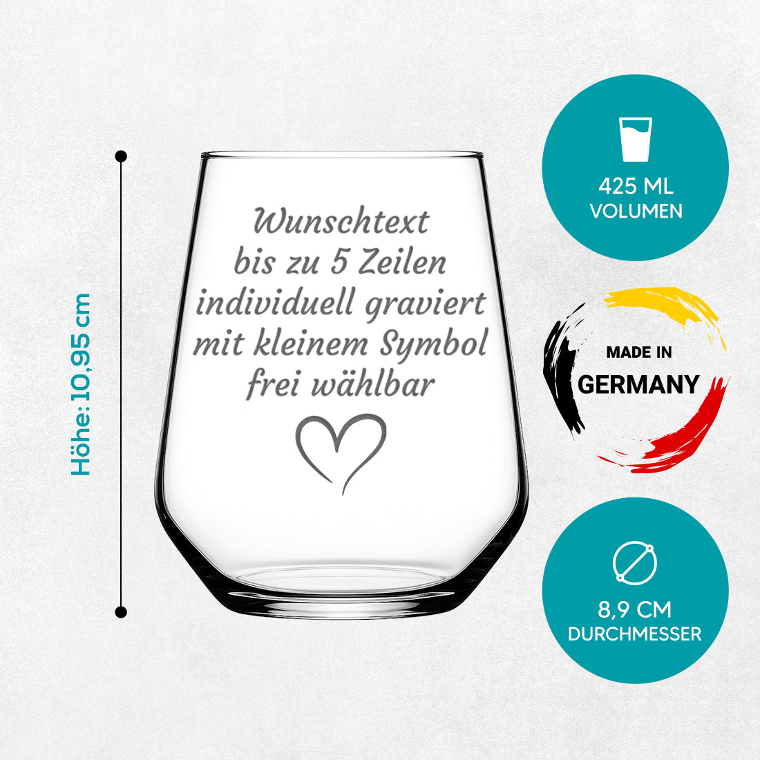 Wasserglas_Wunschtext_Produktdaten