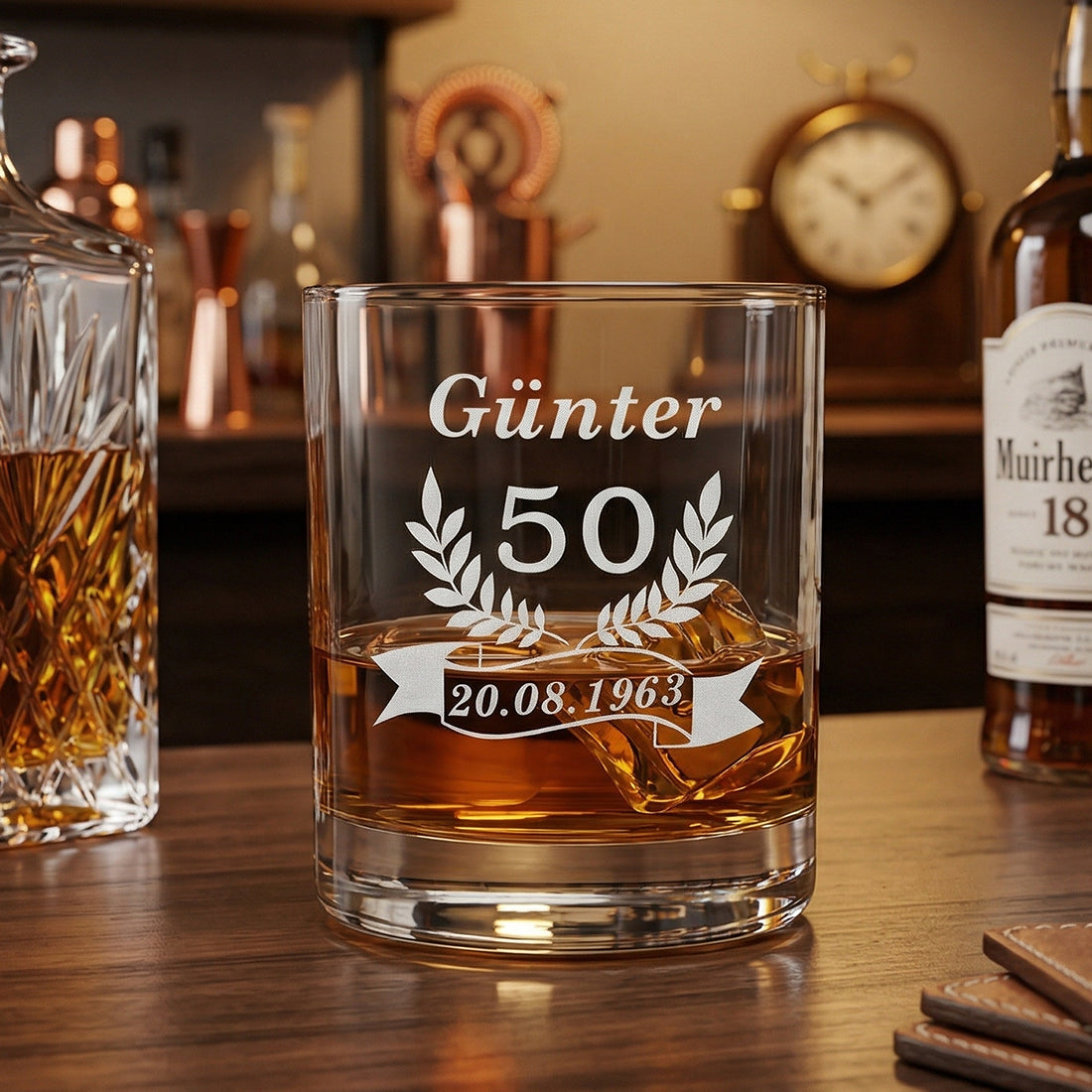 Whisky Tumbler 350 ml mit Gravur personalisiert