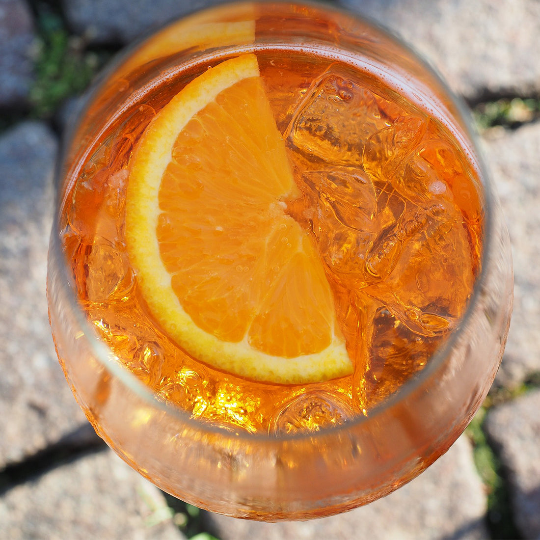 Aperol Spritz Glas mit Gravur "Perfect sweet & fresh"