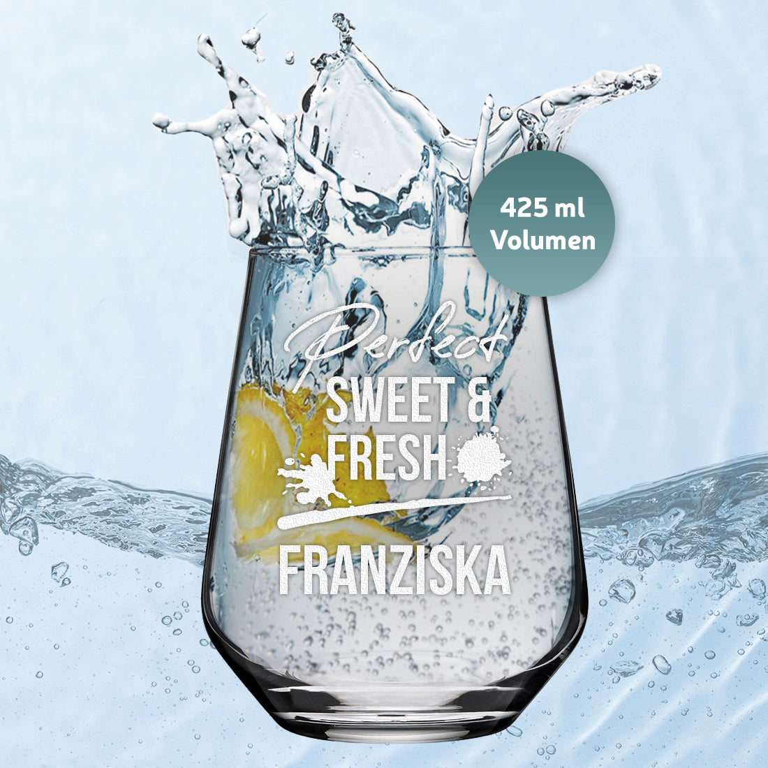 Aperitif Glas 425 ml personalisiert mit personalisierter Gravur