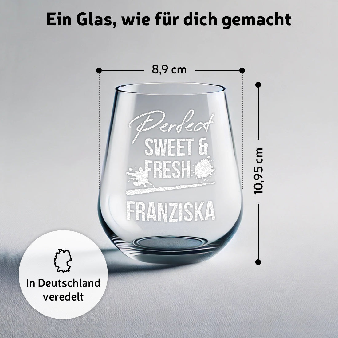Aperitif Glas 425 ml personalisiert mit personalisierter Gravur