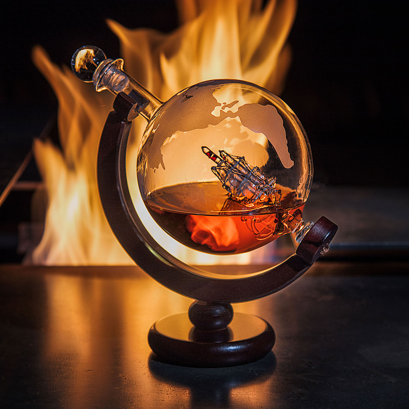 Whisky Globus Dekanter 850 ml