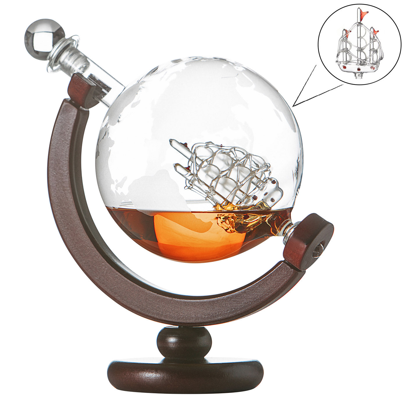 Whisky Globus Dekanter 850 ml