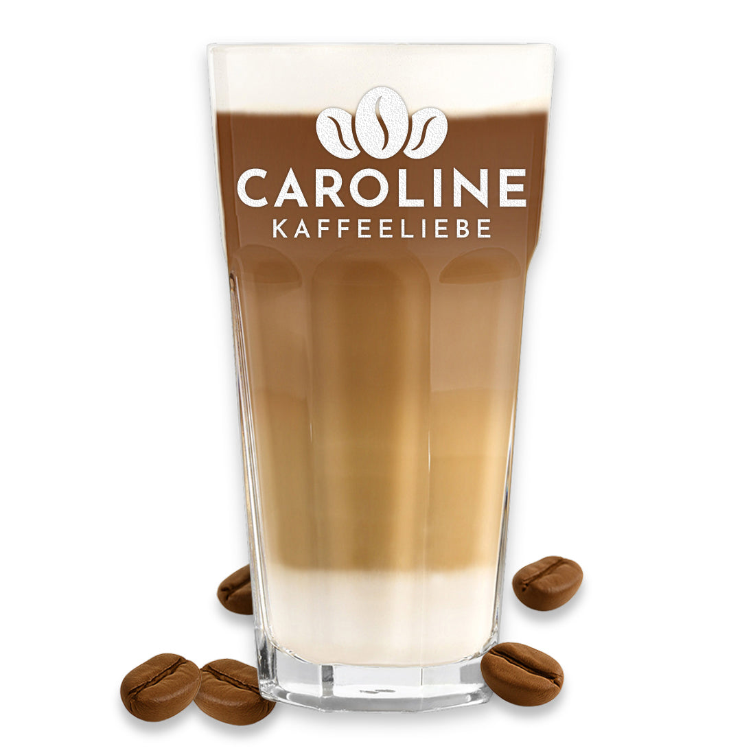 Kaffeeglas 480 ml mit personalisierter Gravur
