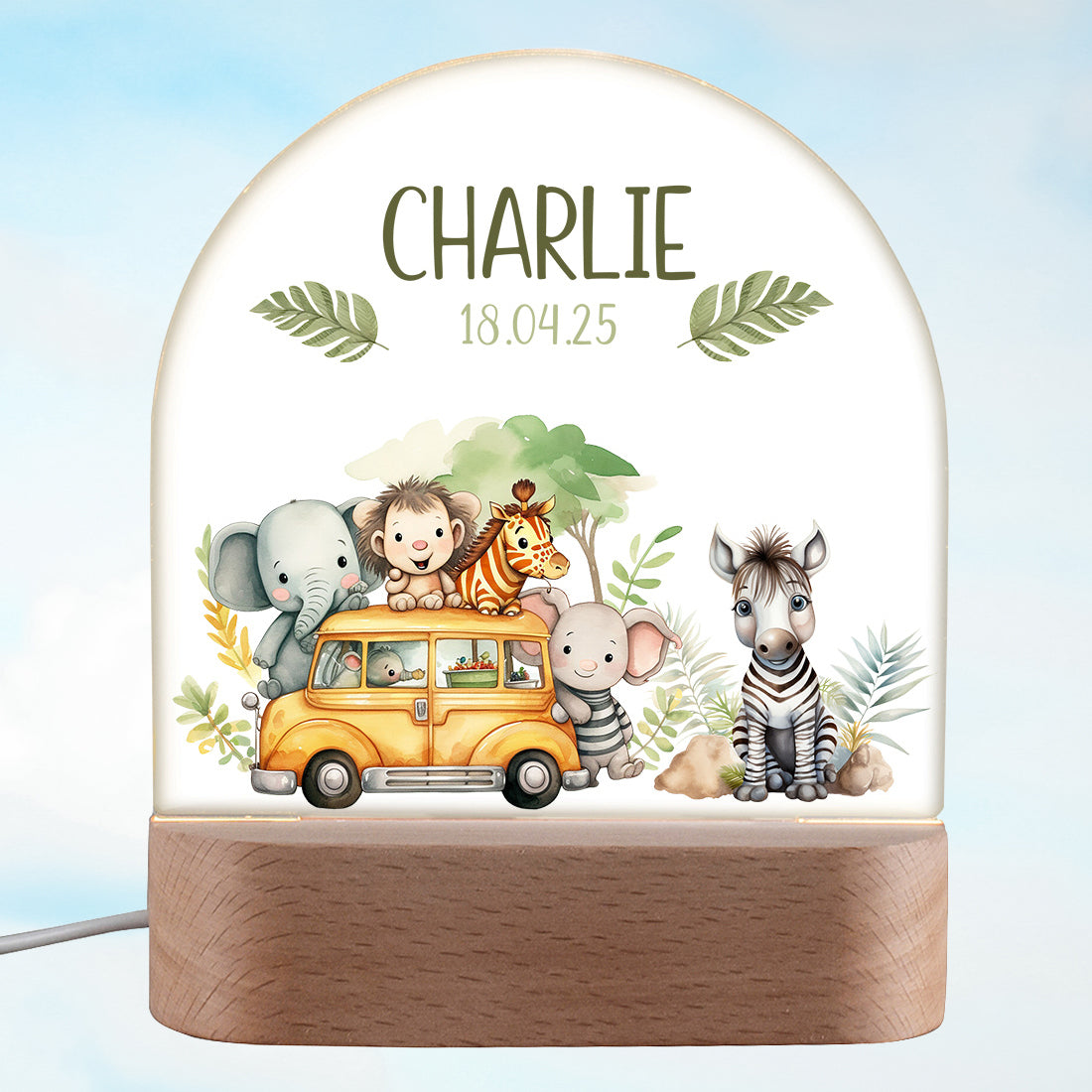 LED-Nachtlicht für Kinder personalisiert