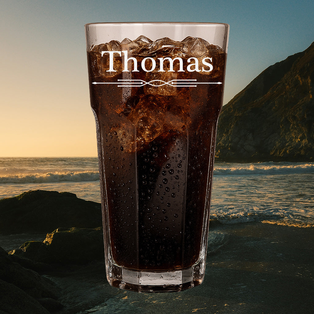 Personalisiertes Cocktailglas 480 ml mit Gravur - mit Namen