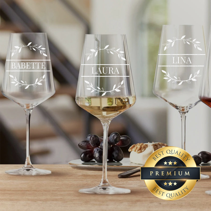 Personalisiertes Weinglas 560 ml mit Wunschgravur