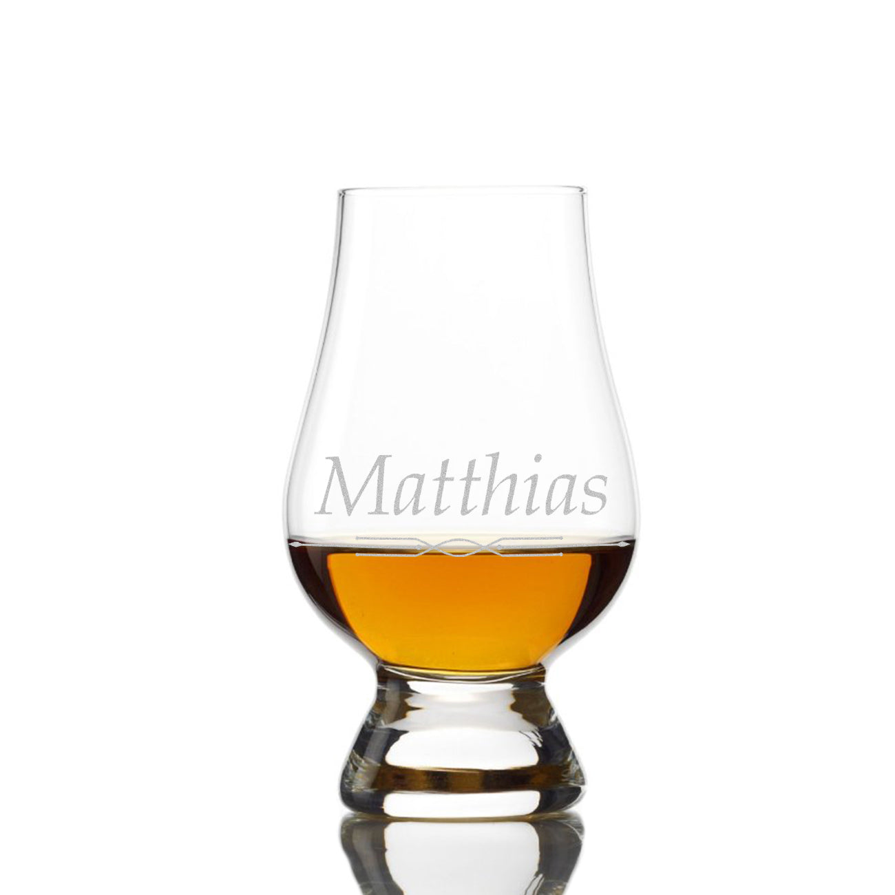 Whisky Nosing Glencairn Glas 190 ml für Männer - mit Wunschgravur