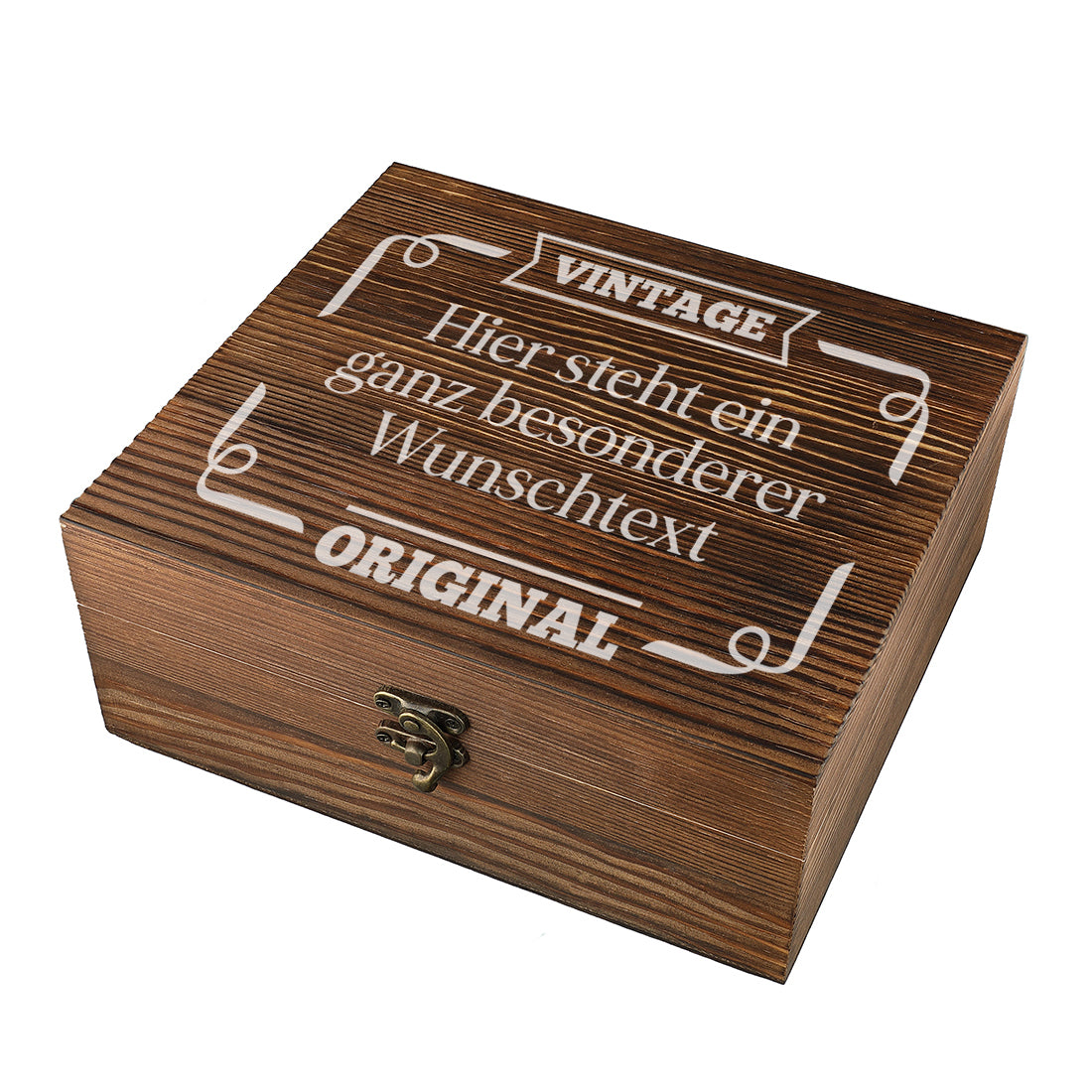 Whisky-Set mit Kühlsteine, Tumbler, Untersetzer und Holzkiste - Mit Wunschtext graviert