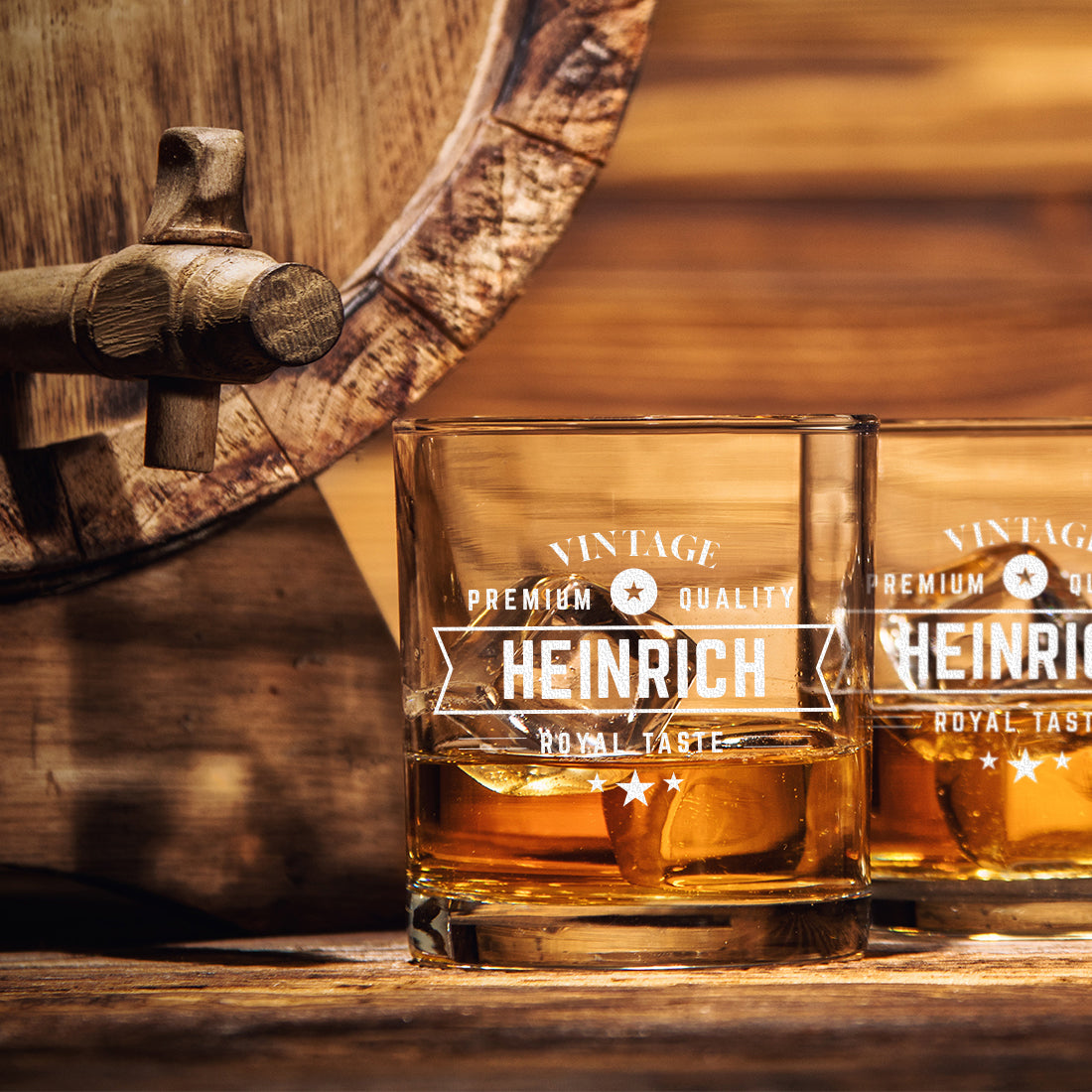 Premium Quality Whiskyglas 320 ml mit personalisierter Gravur