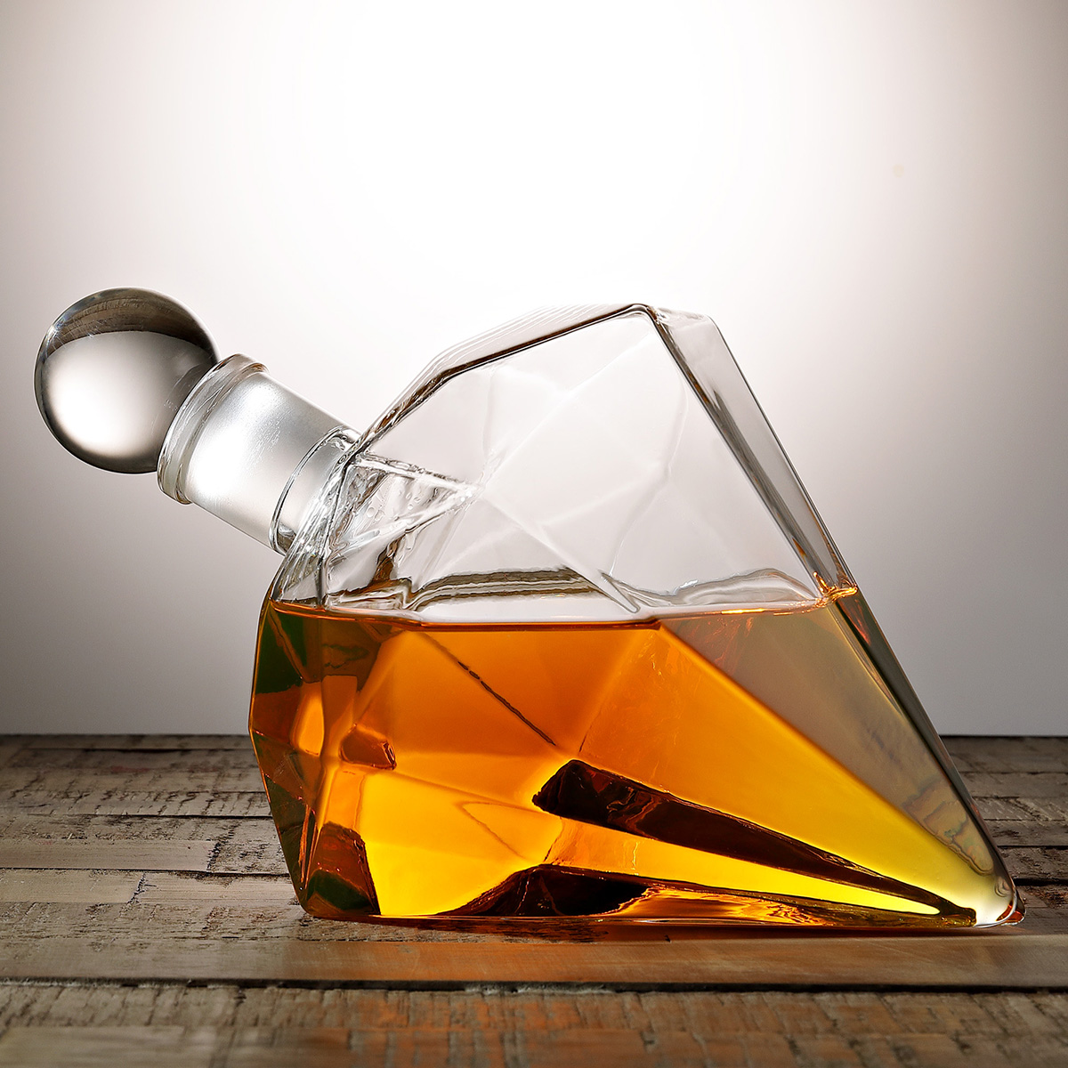 Dekanter Geschenk-Set Dekanter Geschenk für Sie Whisky Dekanter Glas-Dekanter Beautify Schillernde Dekanter-Set